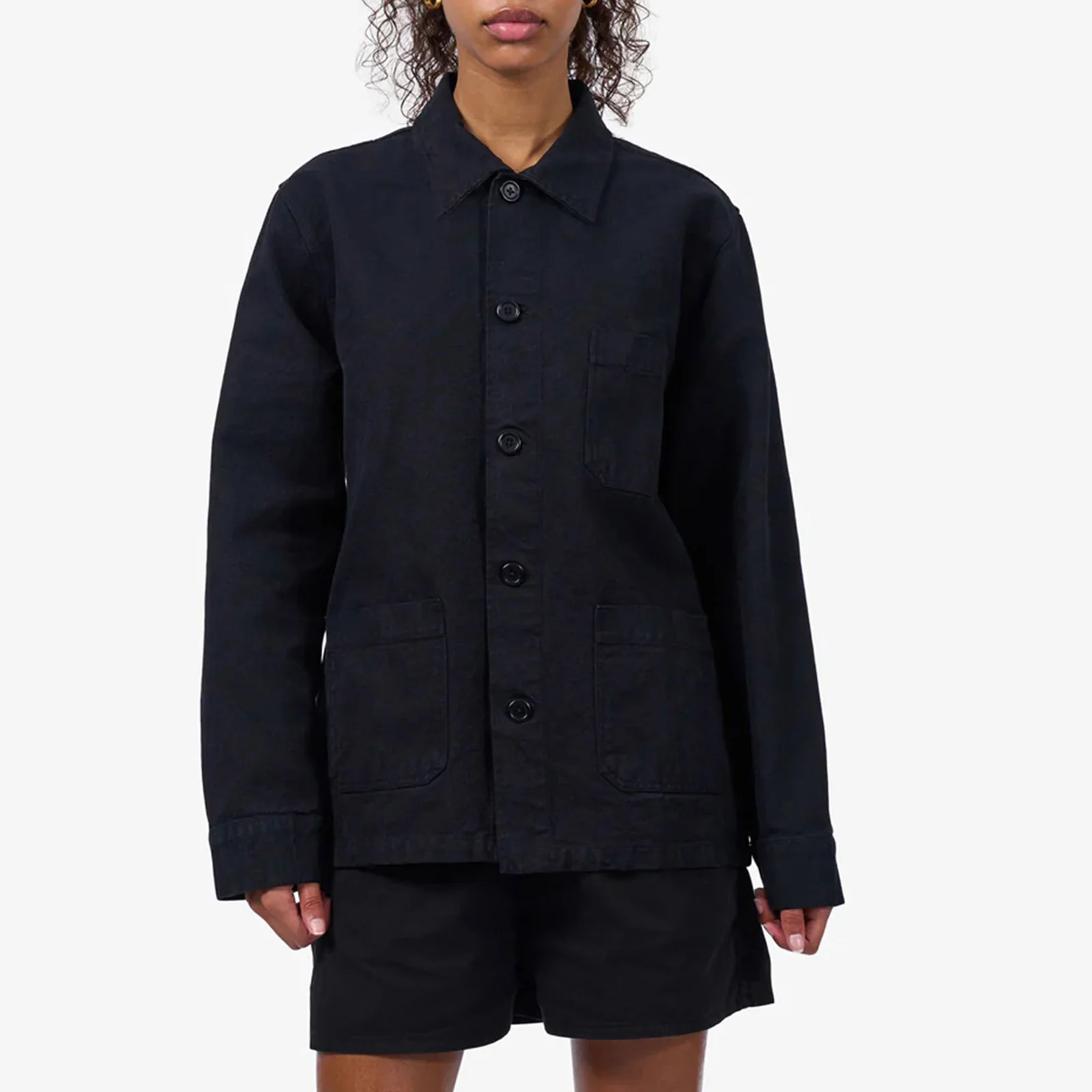 Organic Workwear Jacket deep black - Image 2