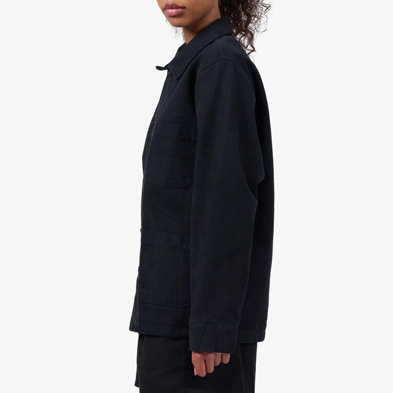 Organic Workwear Jacket deep black - Image 5