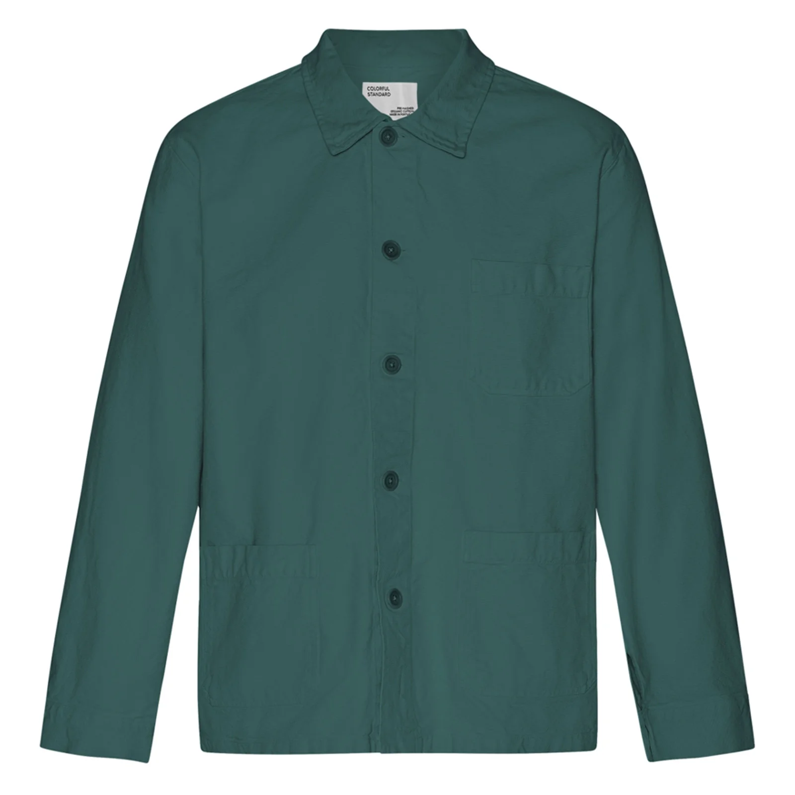 Organic Workwear Jacket ocean green