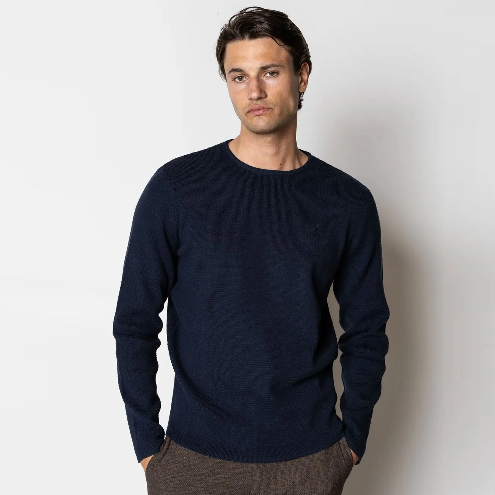 Oscar Knitted Jumper navy