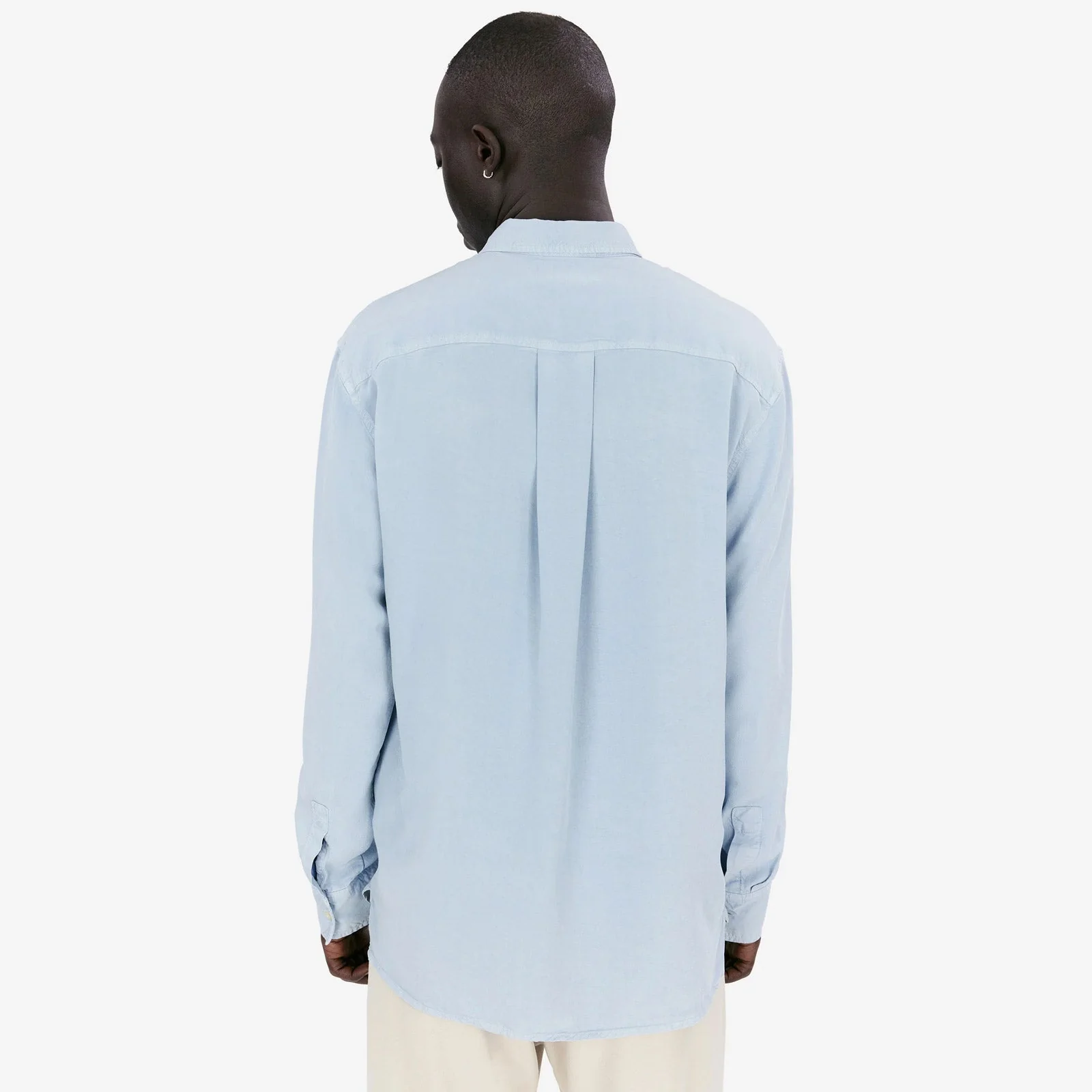 Ossian Tencel Shirt light blue - Image 2