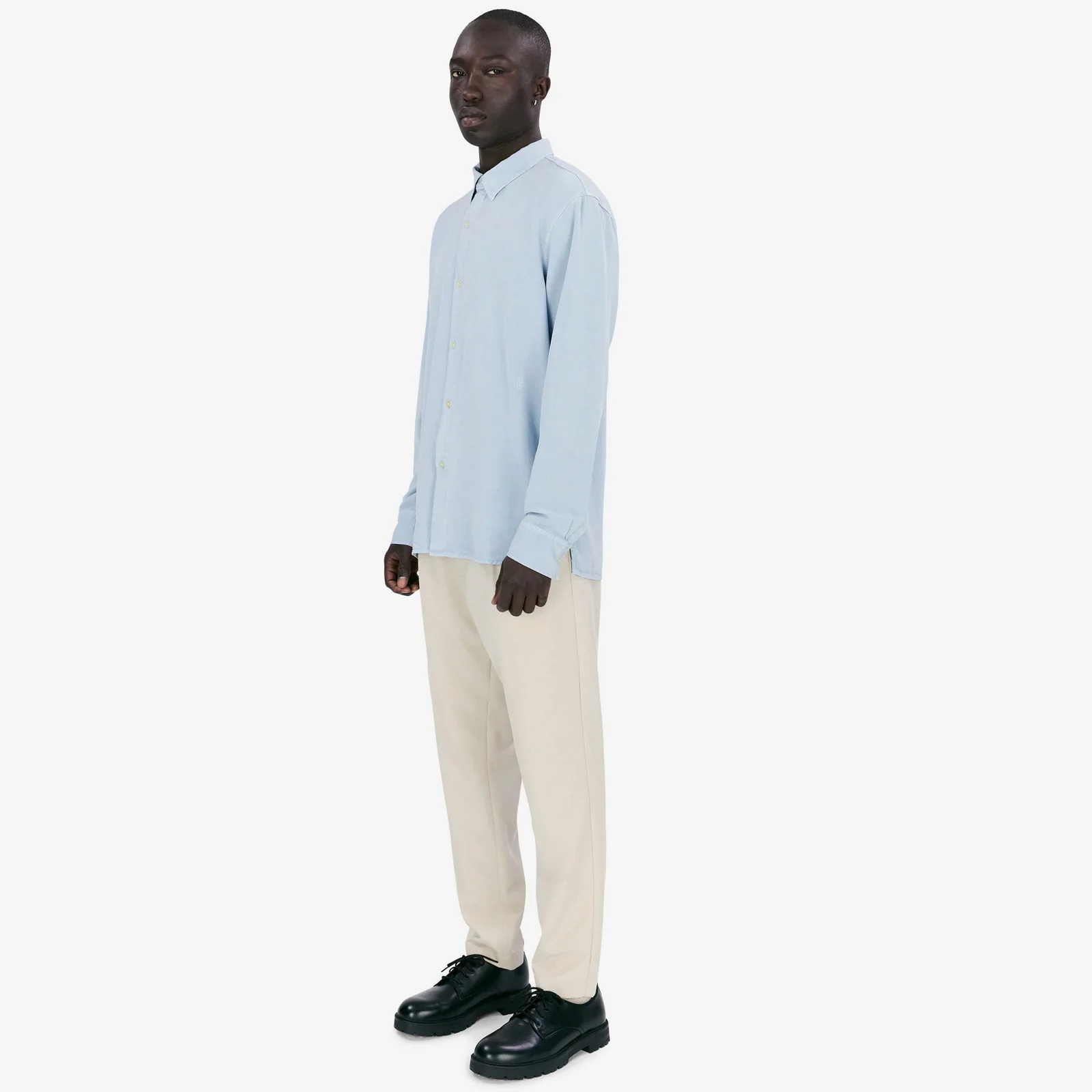 Ossian Tencel Shirt light blue - Image 3