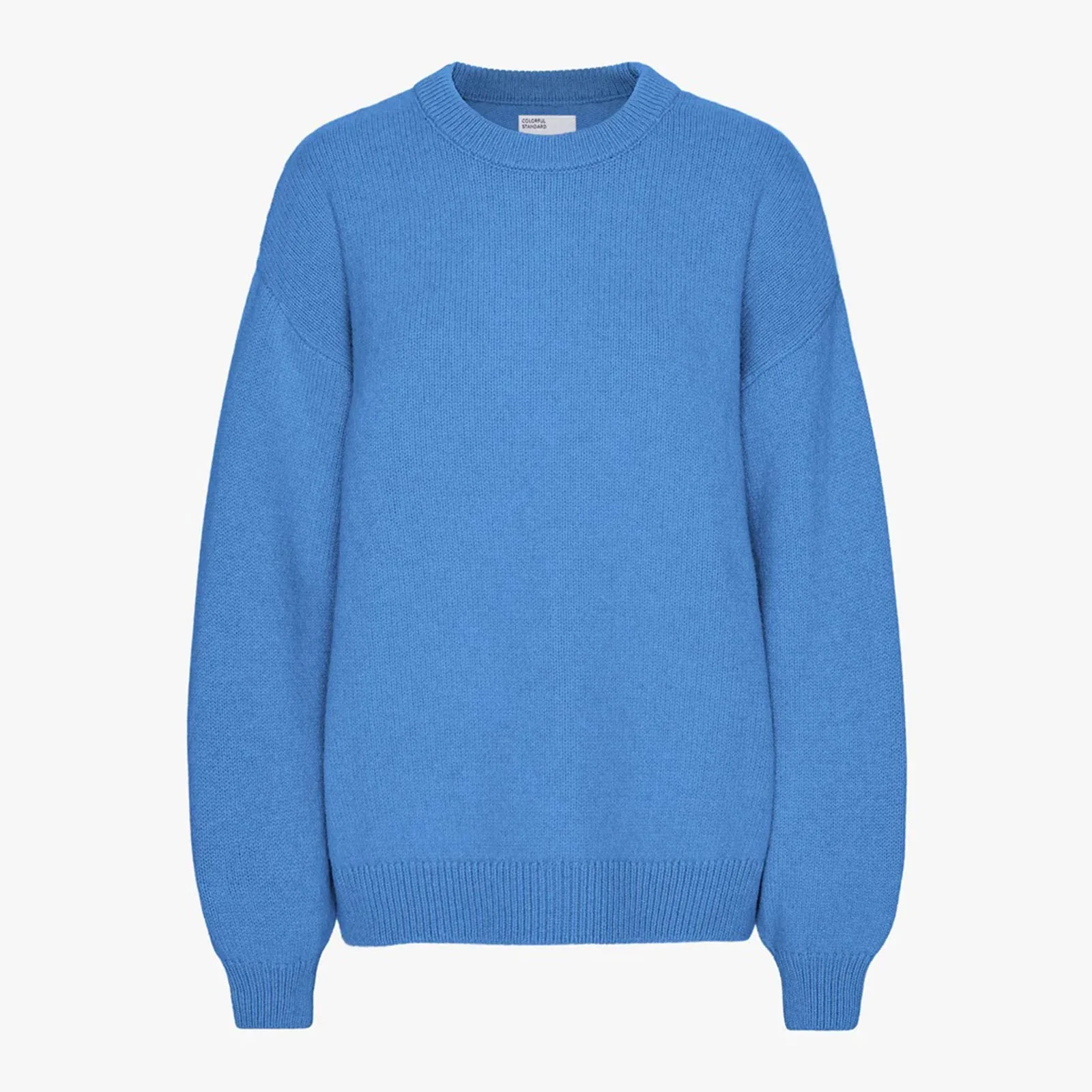 Oversized Merino Wool Crew pacific blue - Image 2