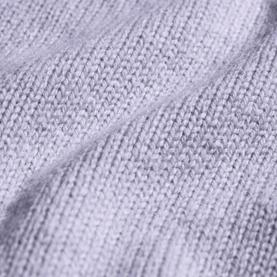Oversized Merino Wool Crew soft lavender - Image 5