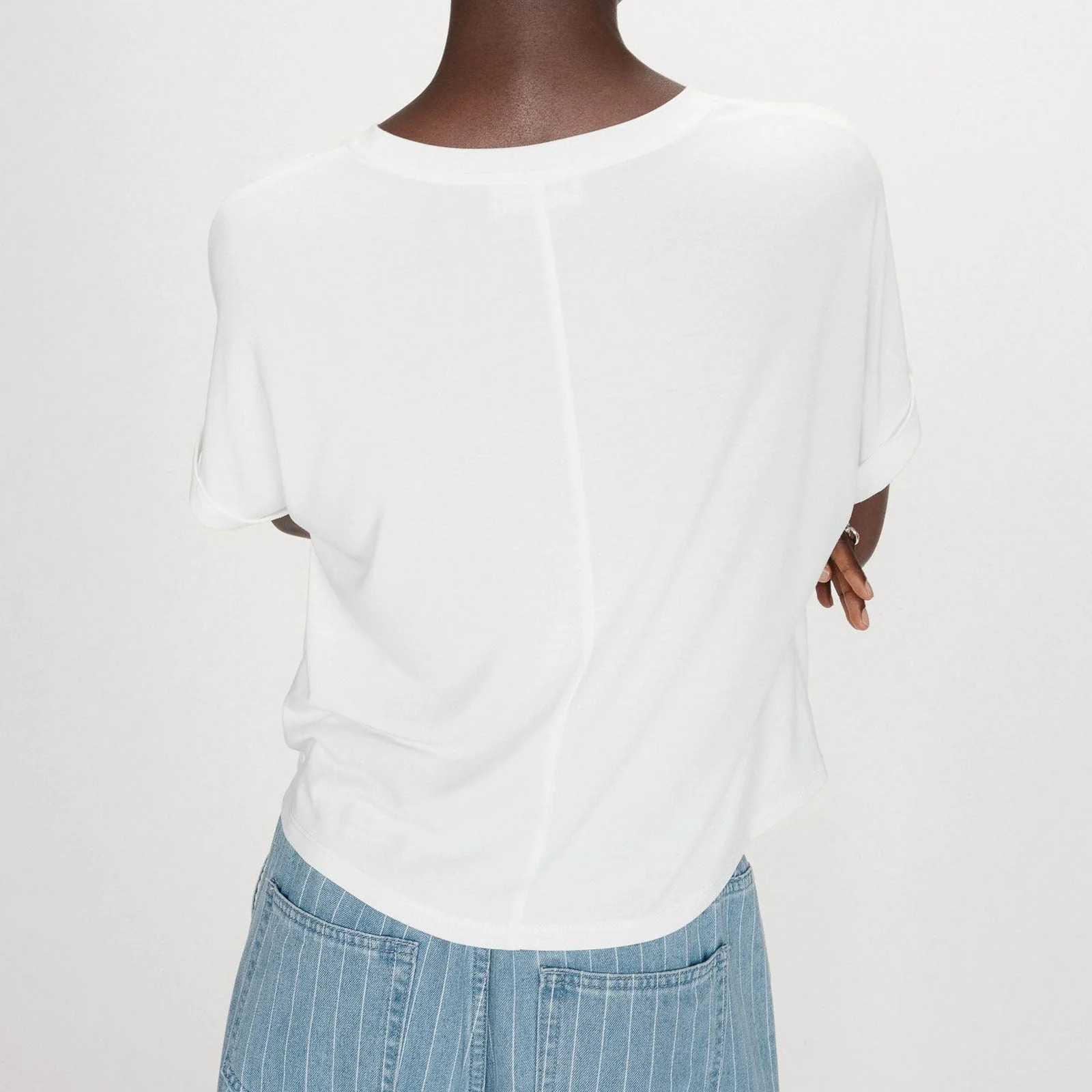 Oversized Modal T-Shirt Parma ivoire - Image 2