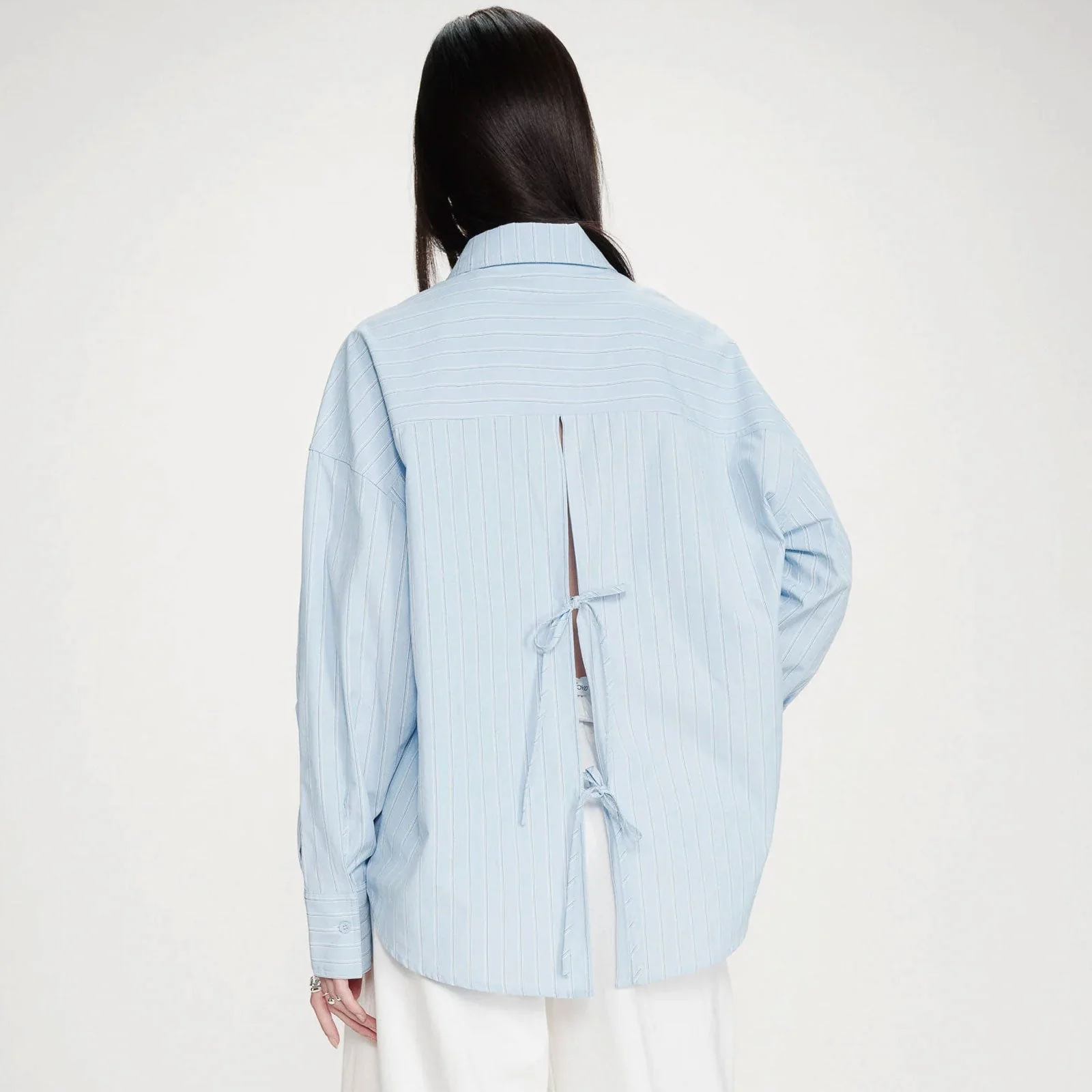 Oversized Shirt Valerie bleuet - Image 2