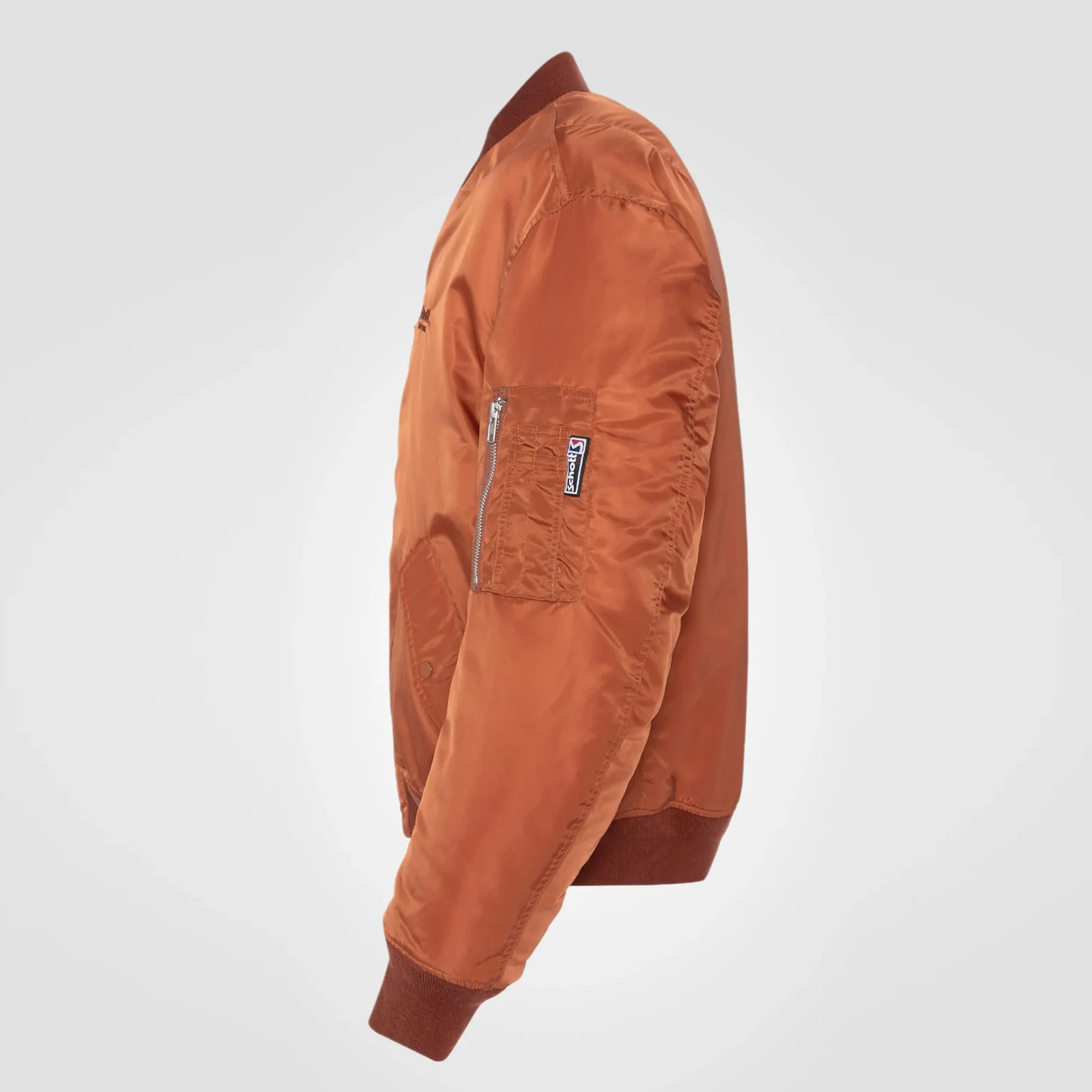 Oversized Unisex Vintage Bomber copper - Image 3