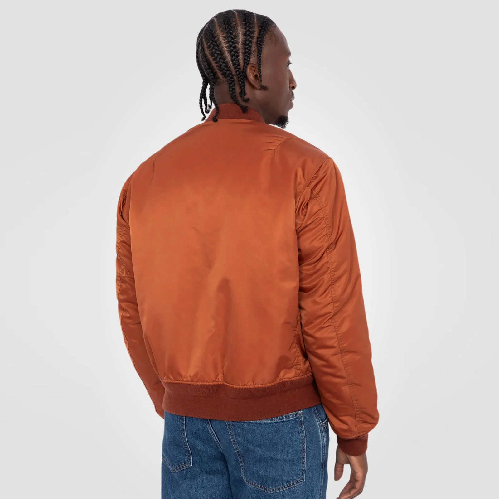 Oversized Unisex Vintage Bomber copper - Image 6