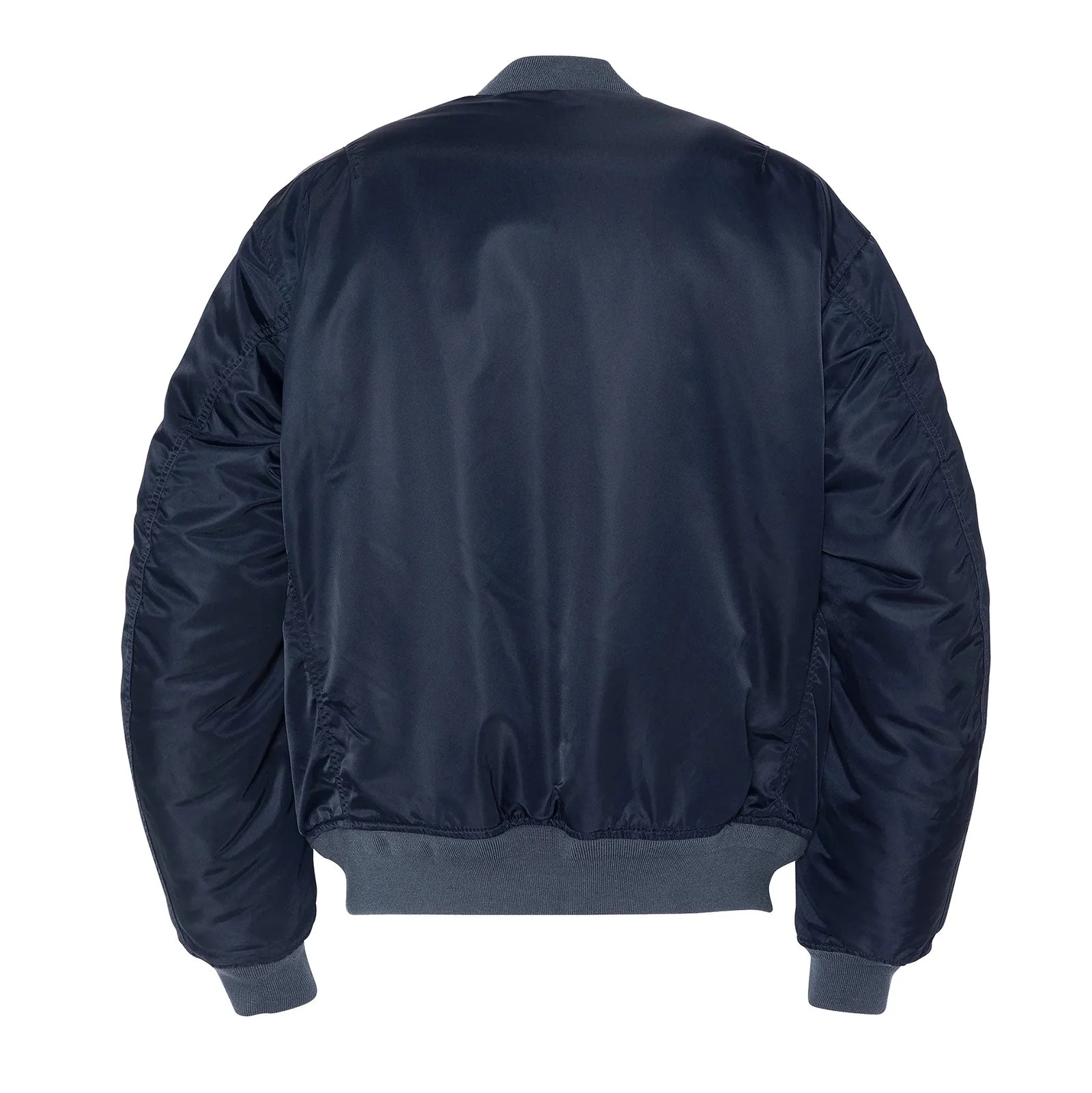Oversized Unisex Vintage Bomber dark navy - Image 2