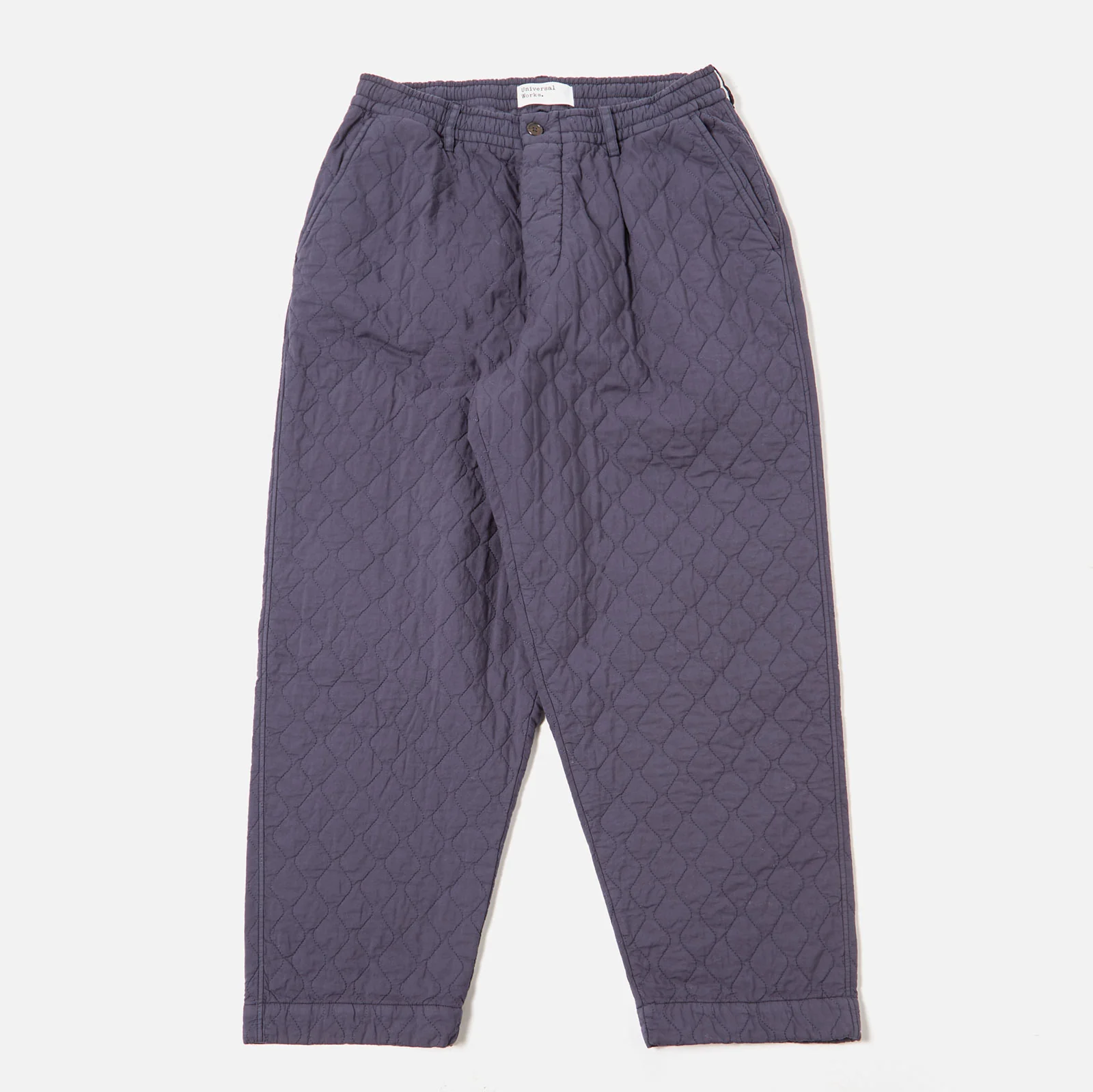 Oxford Pant Quilt Cotton darky navy - Image 2