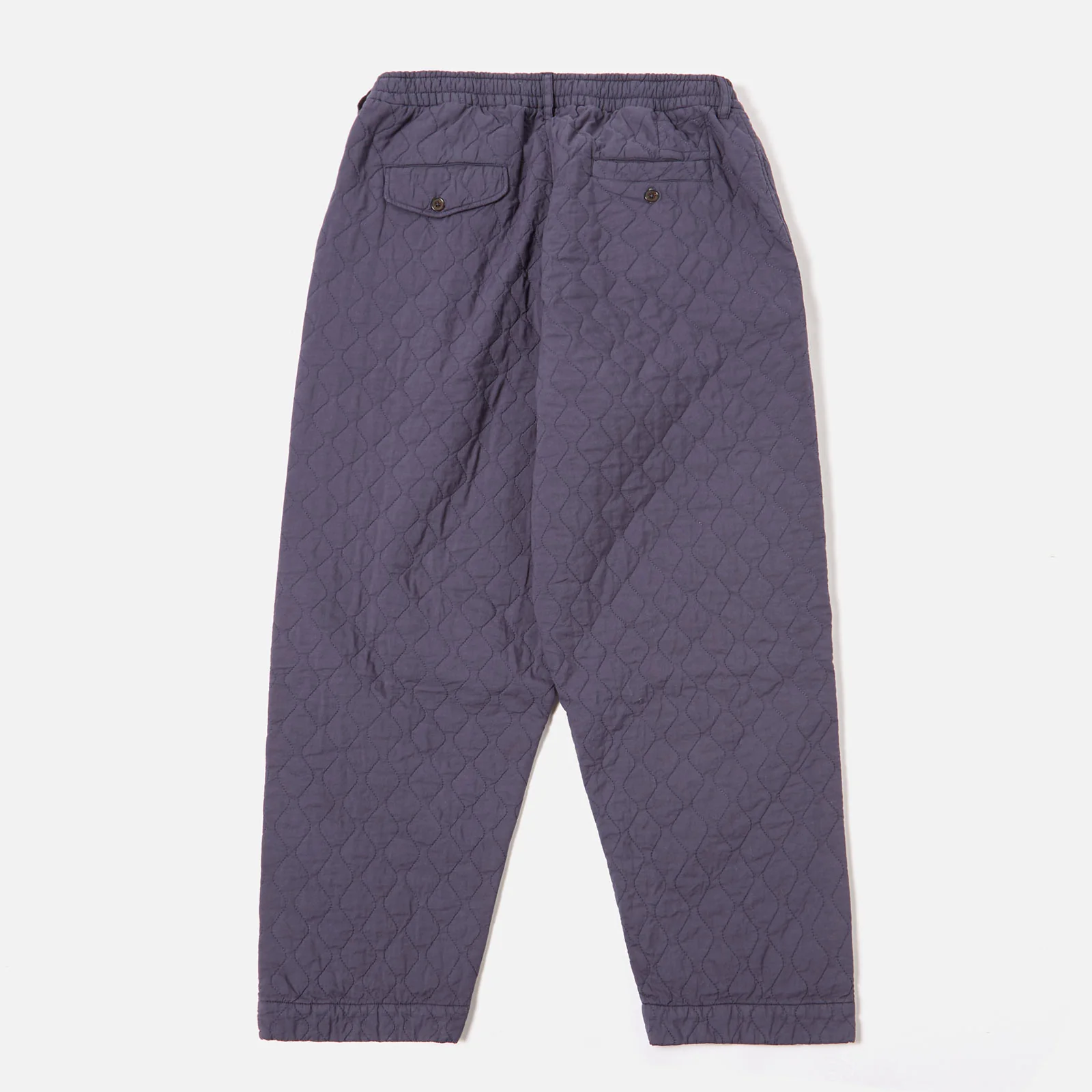 Oxford Pant Quilt Cotton darky navy - Image 3