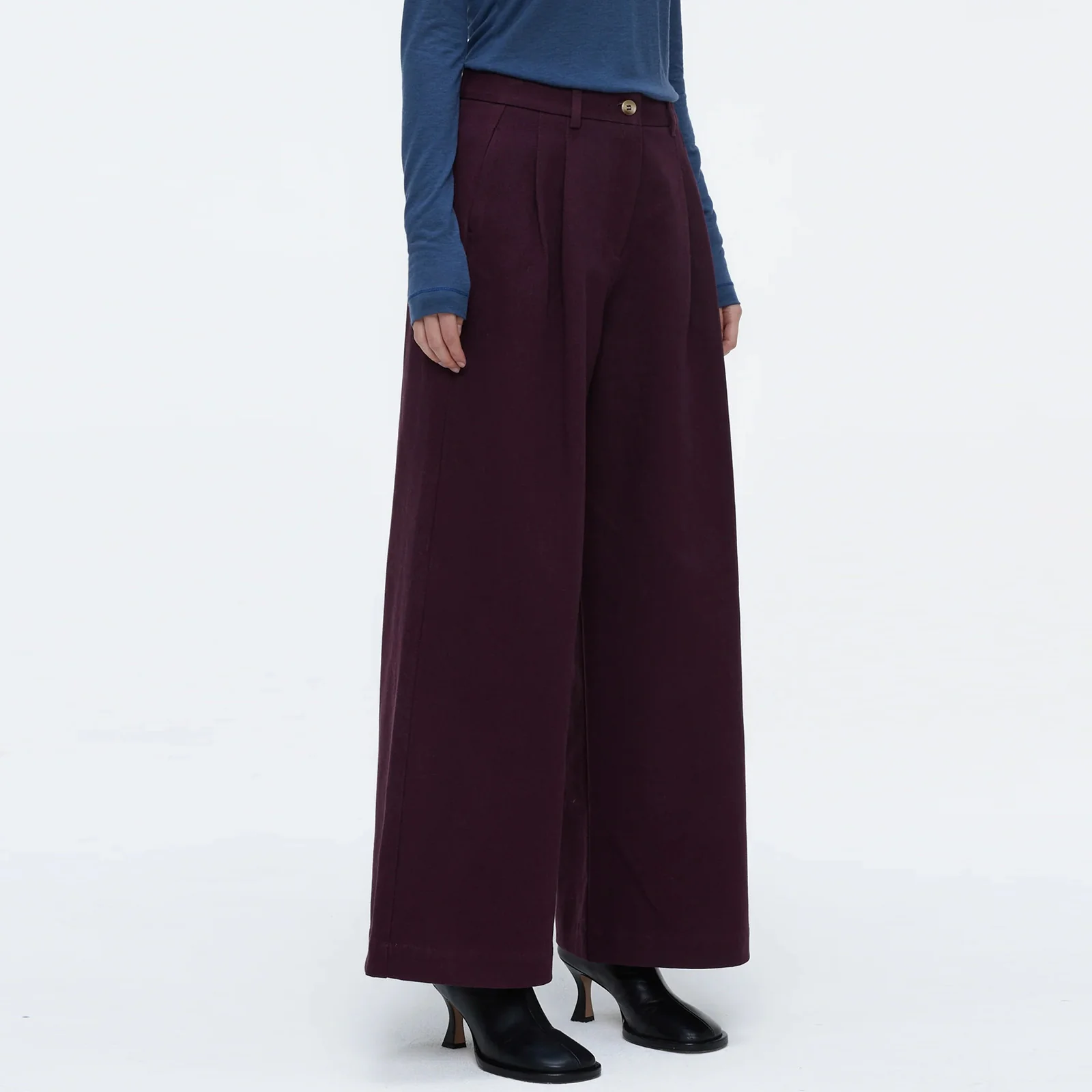 PansmokeyC Pants burgundy - Image 2