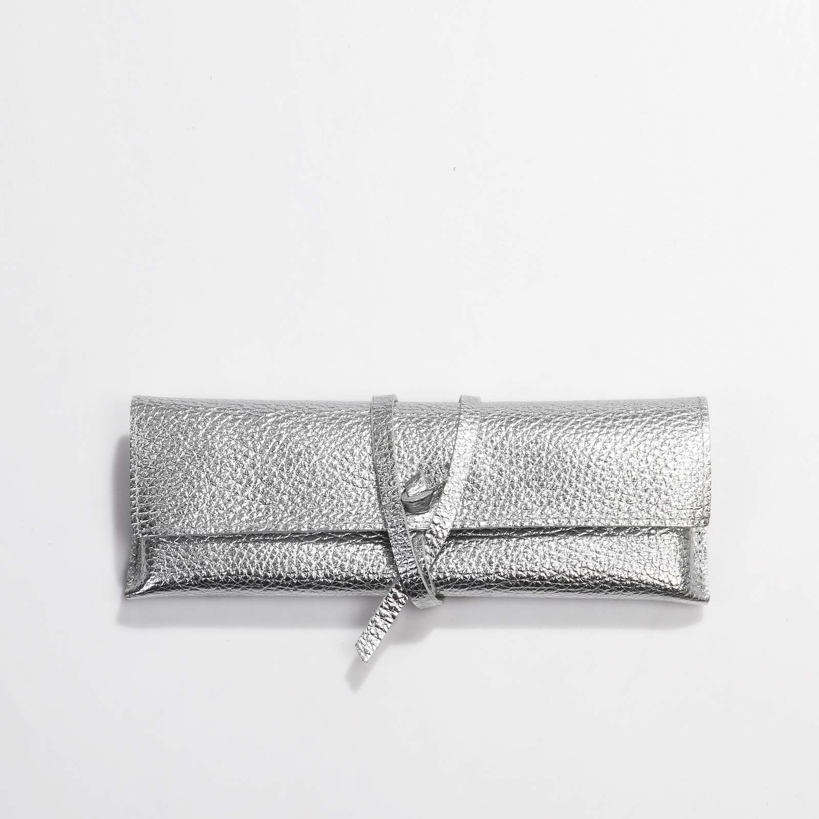 Paris Pouch metallic silver