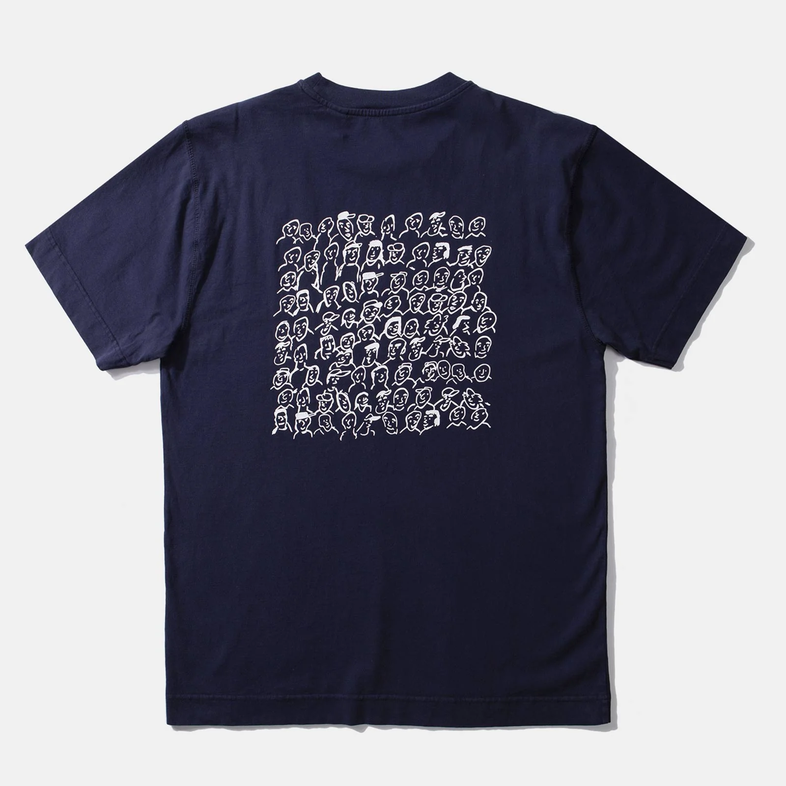 People Tee plain navy - Image 2