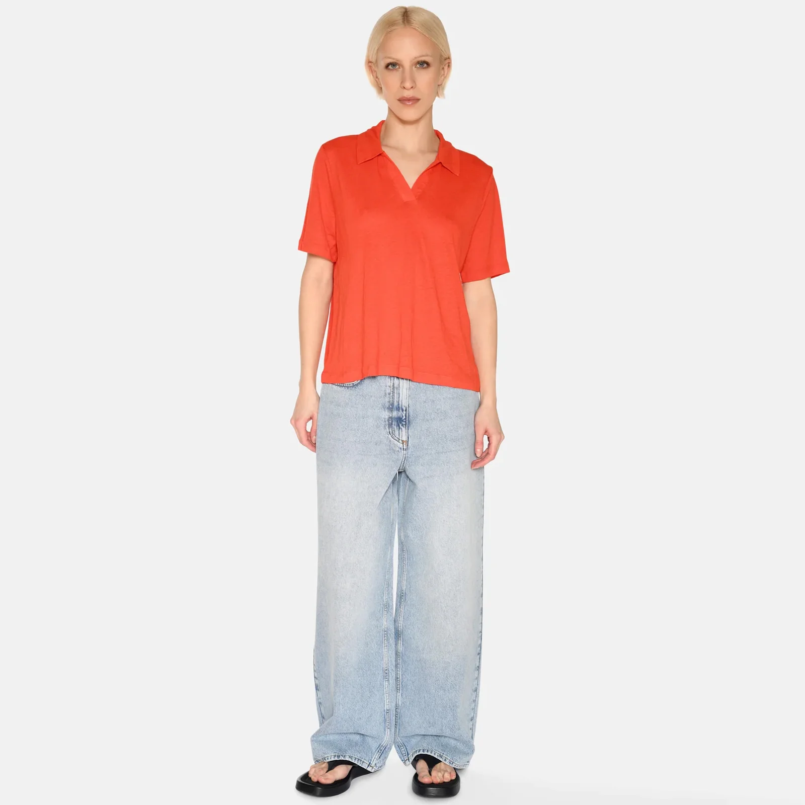 Petra Polo Shirt 4152 fiesta - Image 3