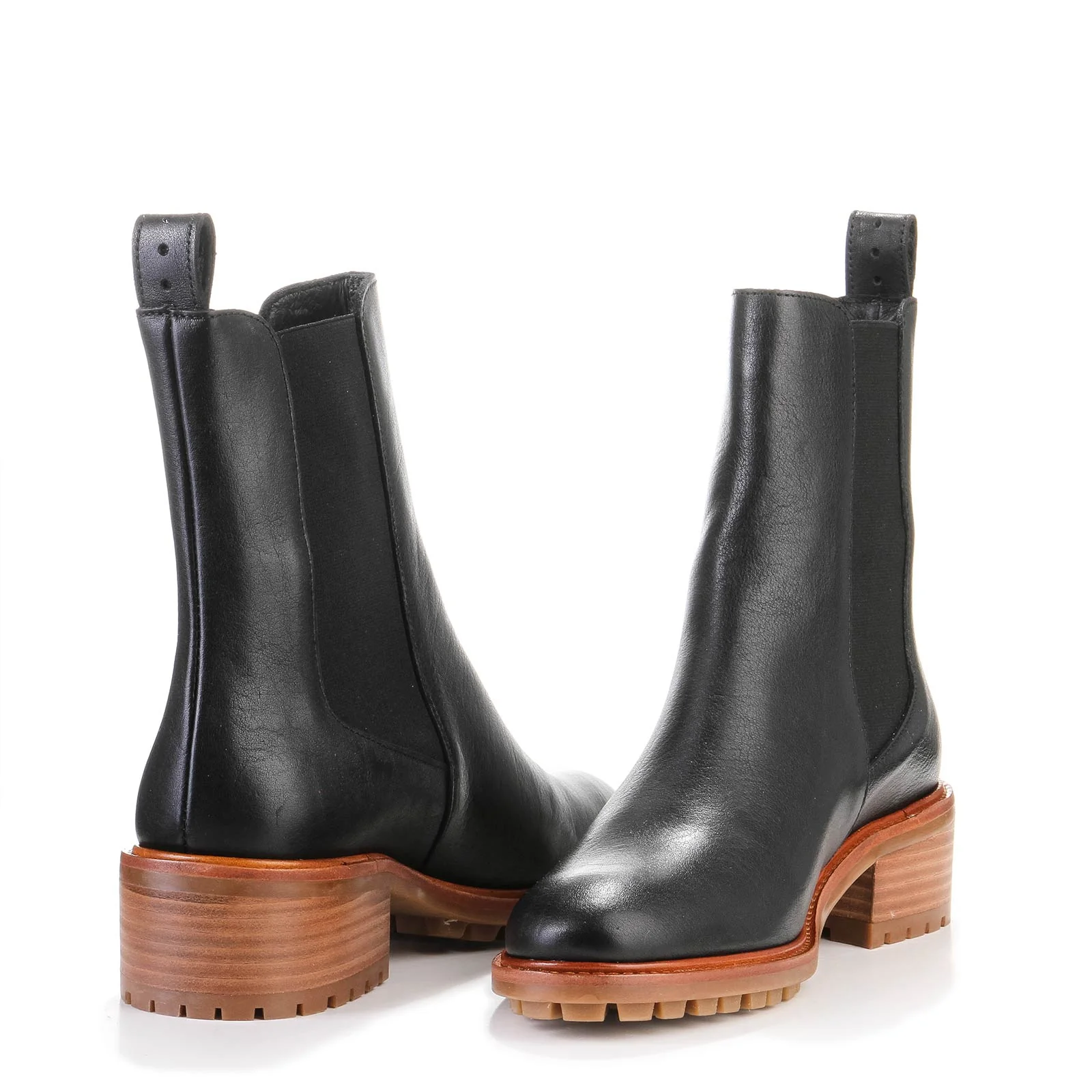 Pierce Leather Boots black - Image 4