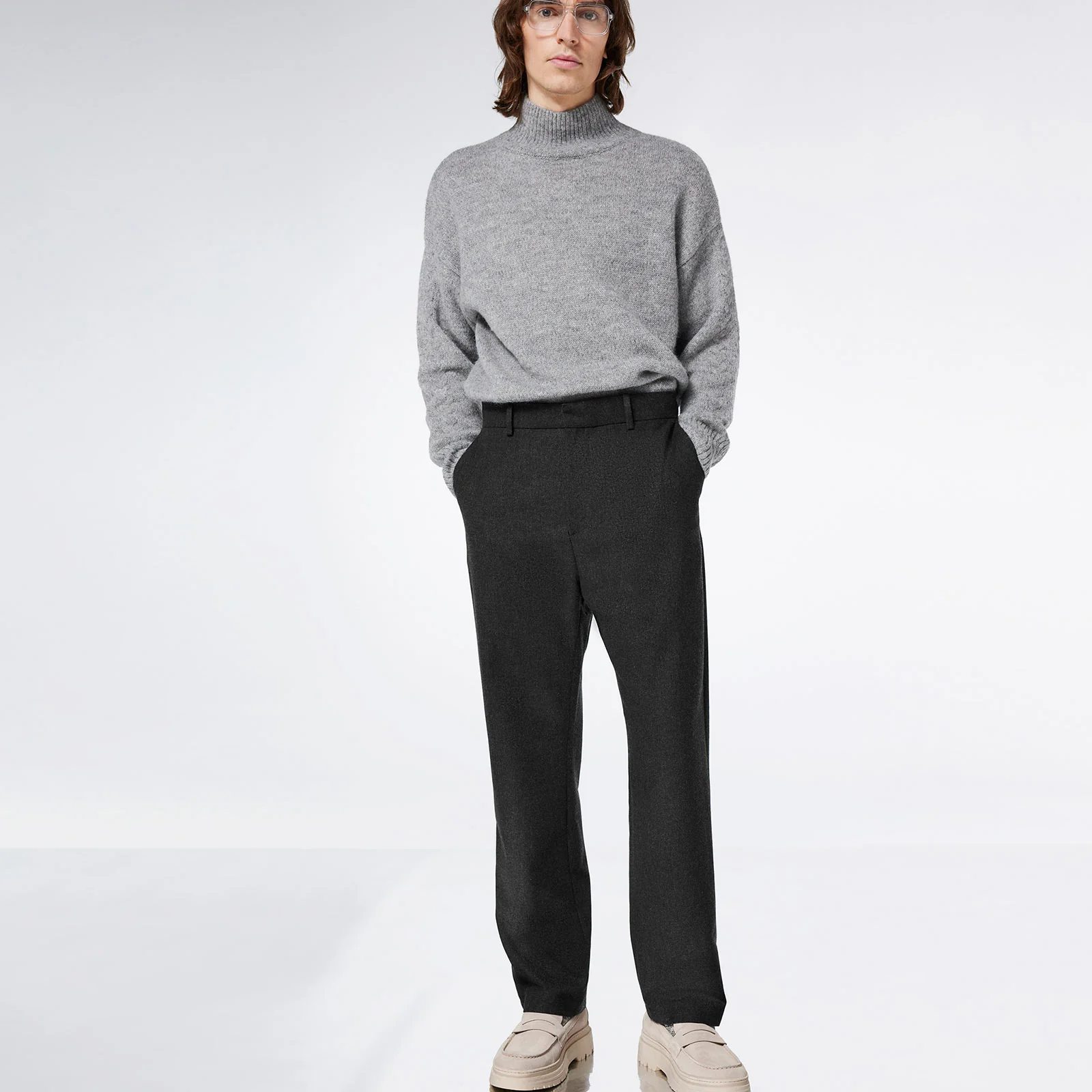 Pieterson Pants black melange - Image 3