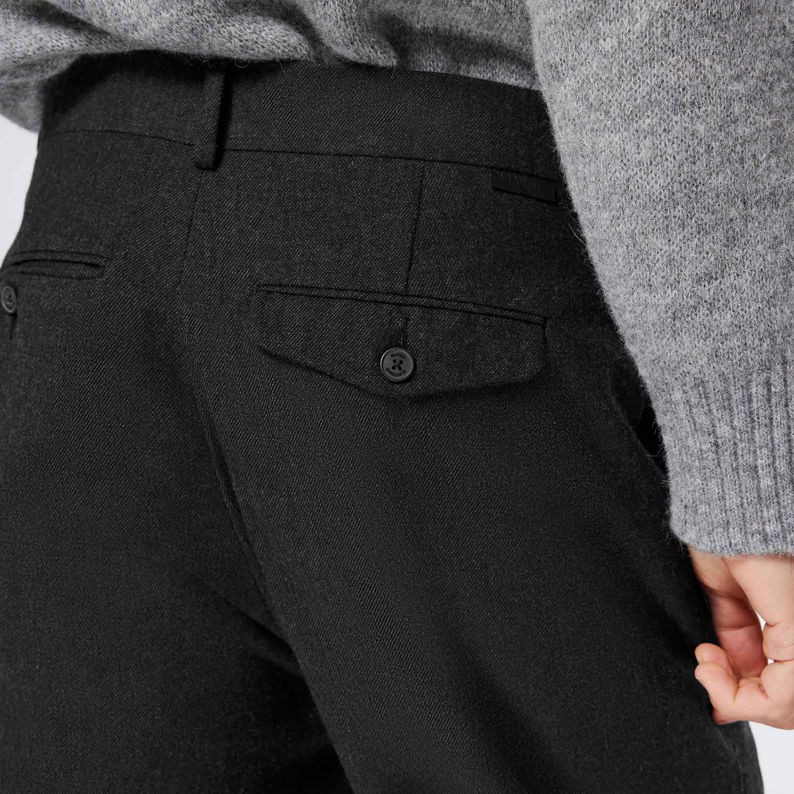 Pieterson Pants black melange - Image 6