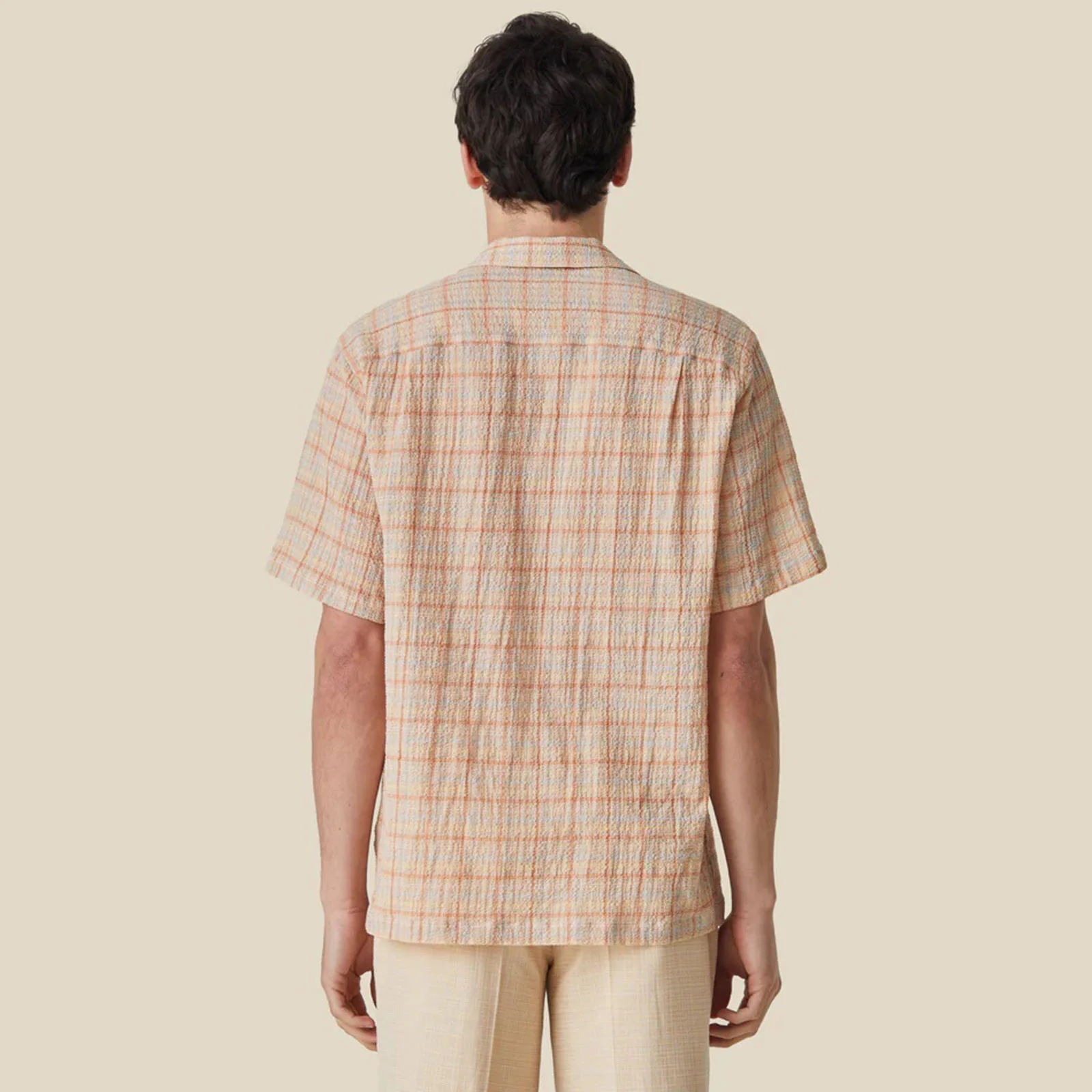 Plaid Crepe Shirt - Image 2