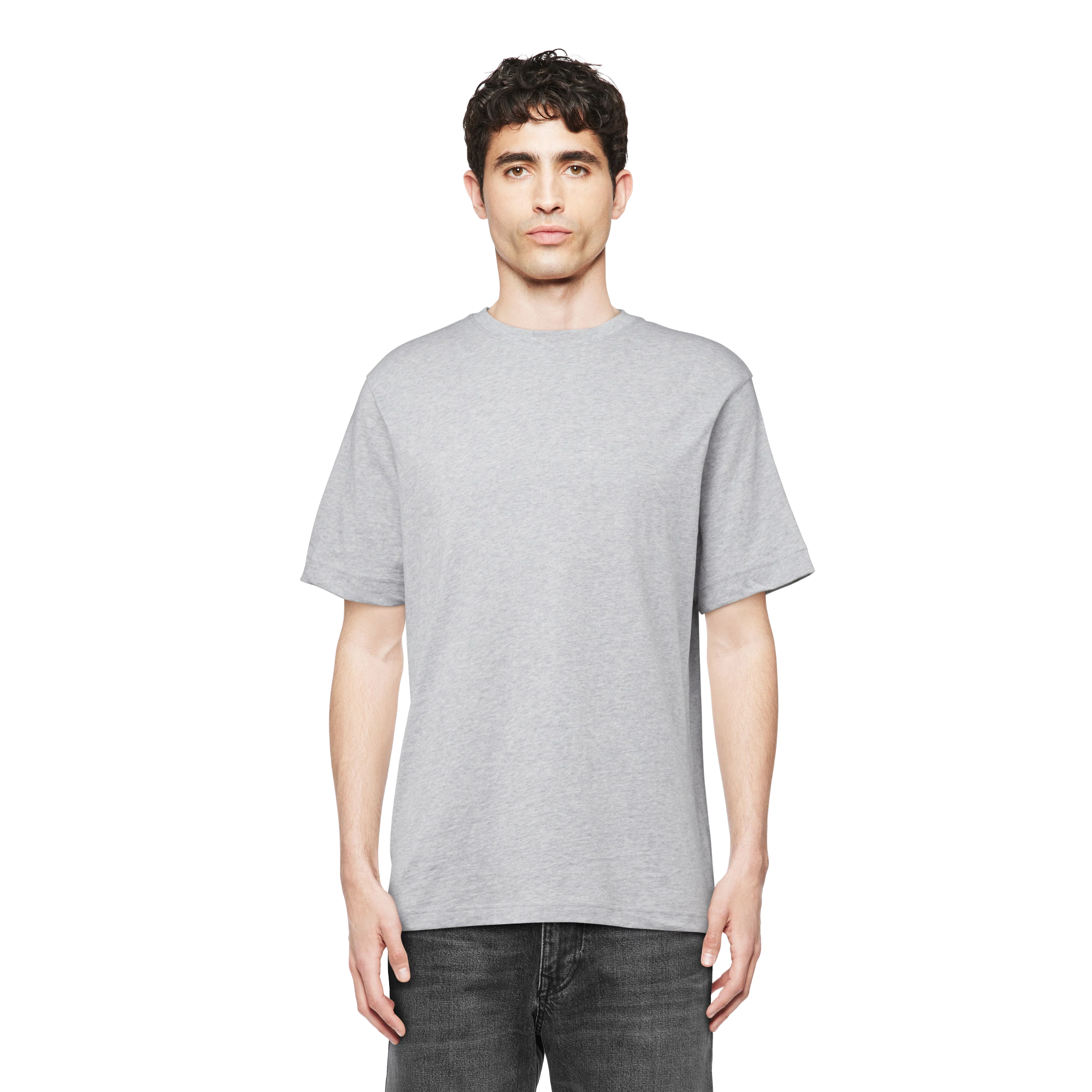 Raphael T-Shirt light grey melange