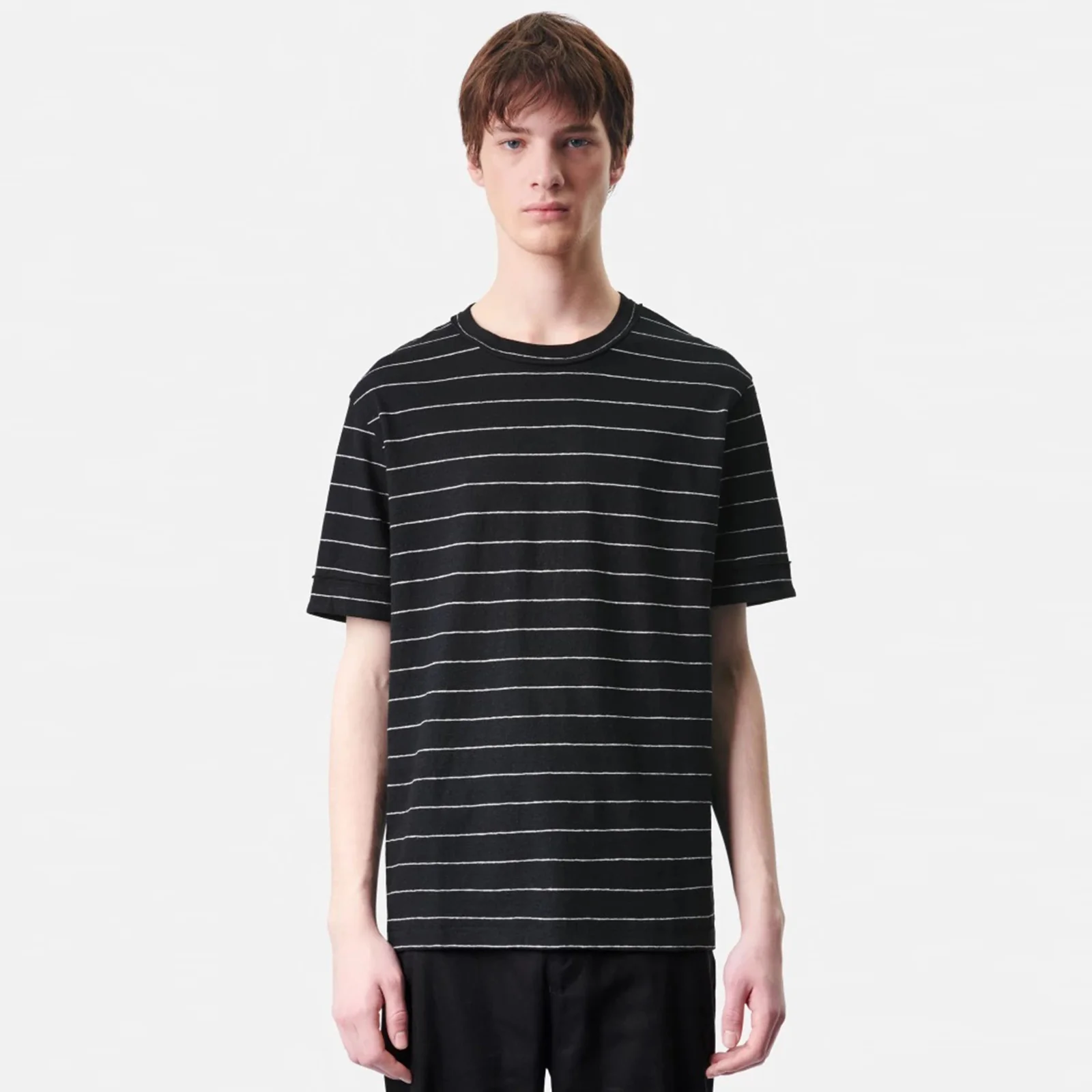Raphael T-Shirt 524046 black/white str. - Image 2