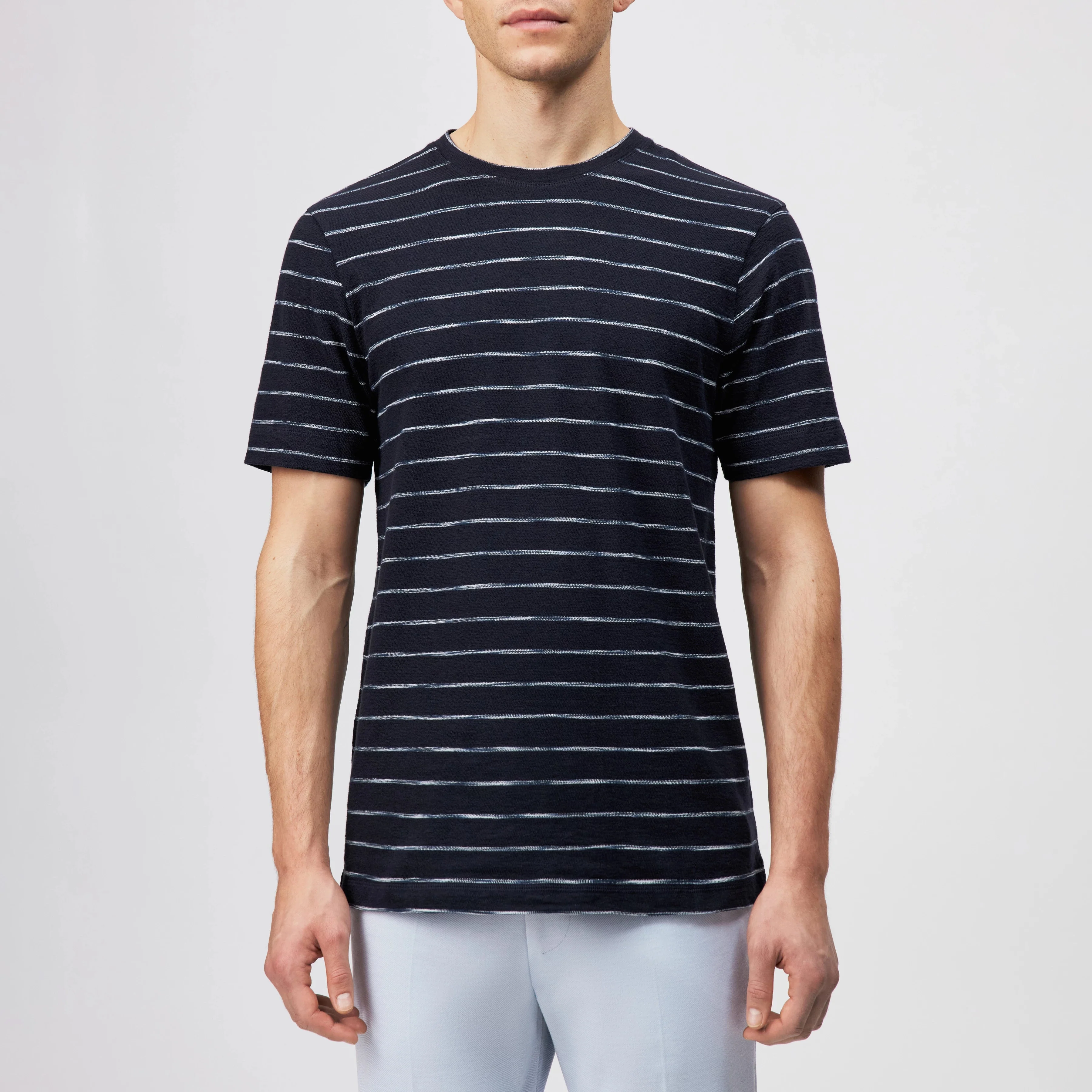 Raphael T-Shirt 524061 navy/white stripes