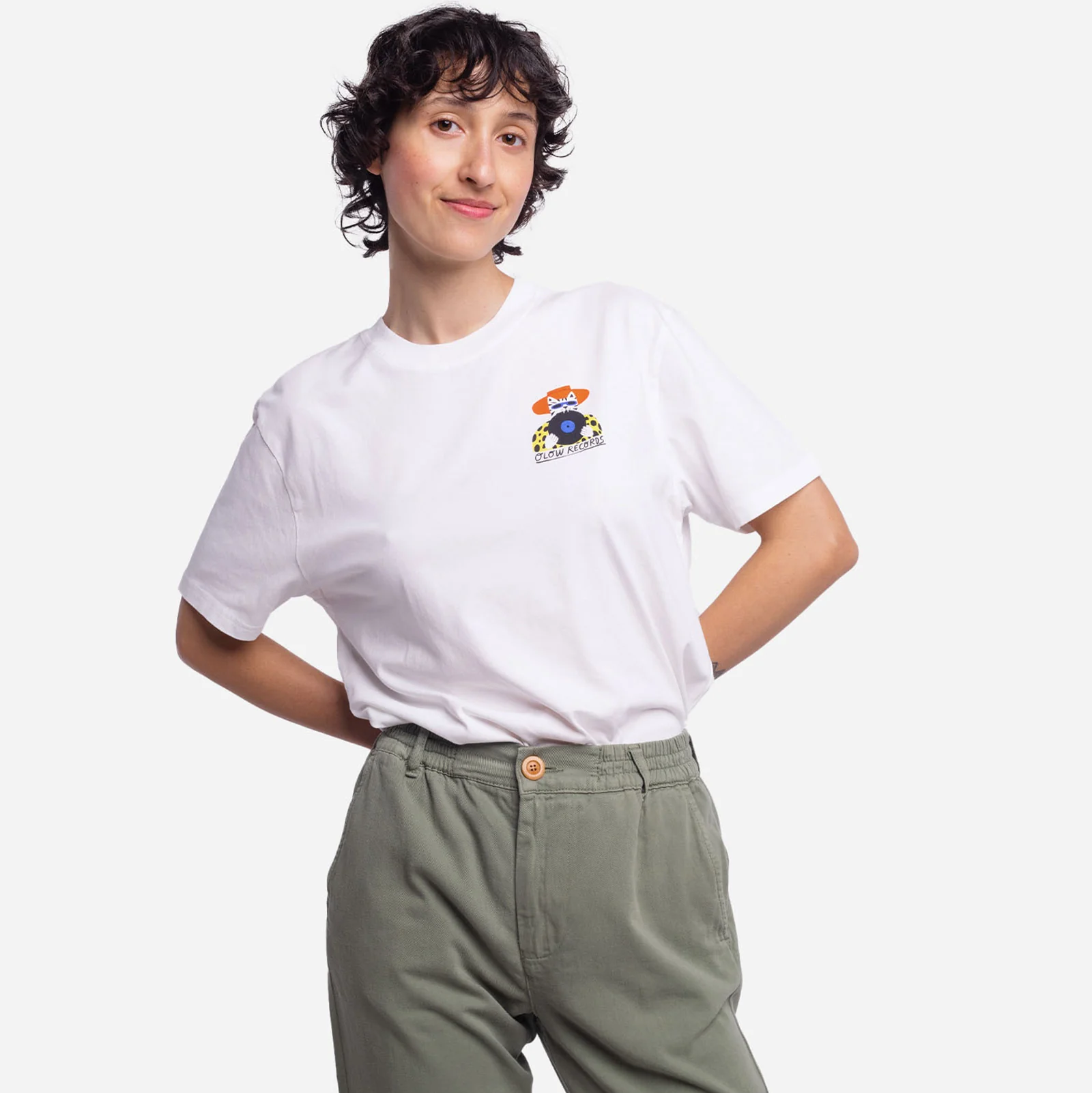 Records T-Shirt off white - Image 4