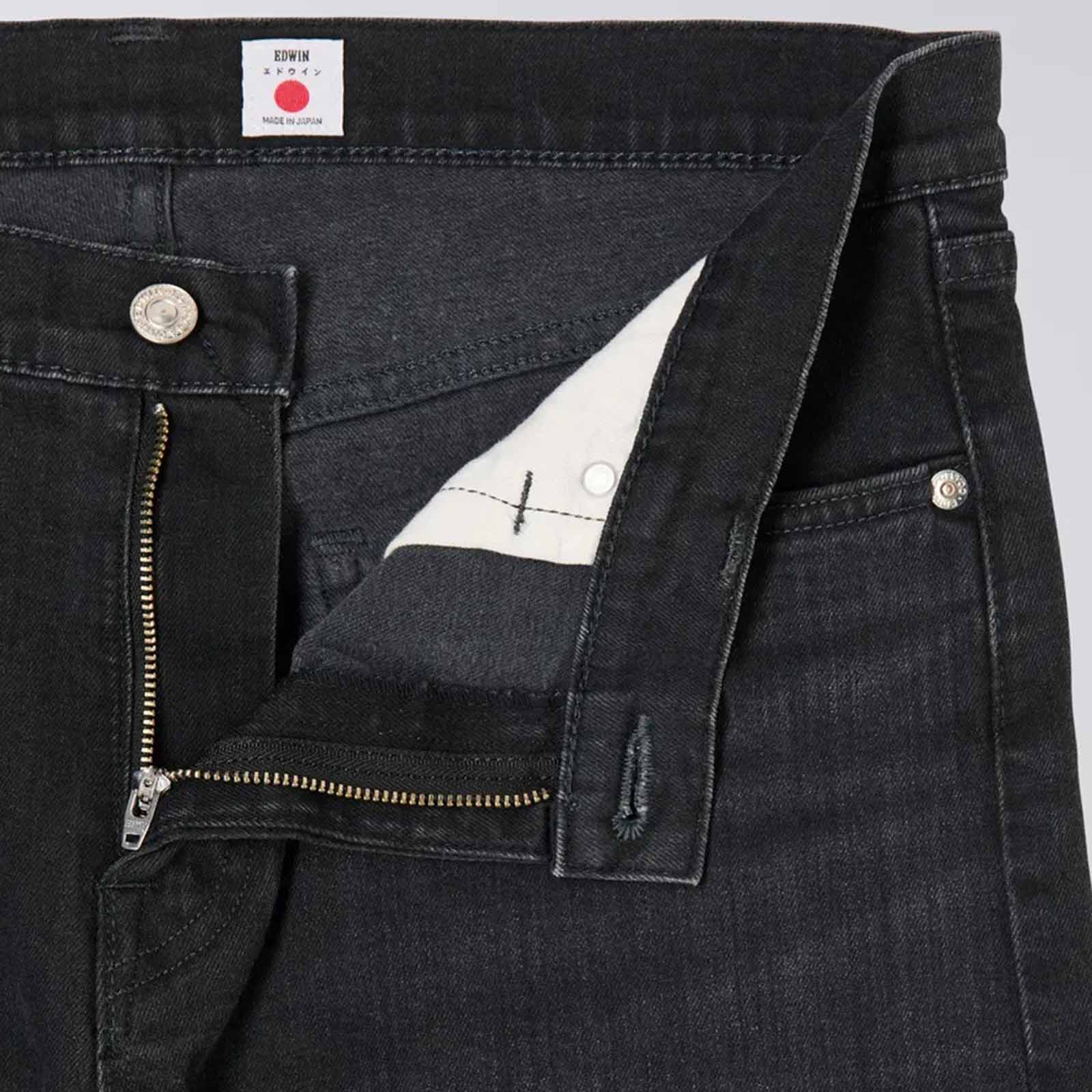 Regular Tapered Kaihara black dark used - Image 6