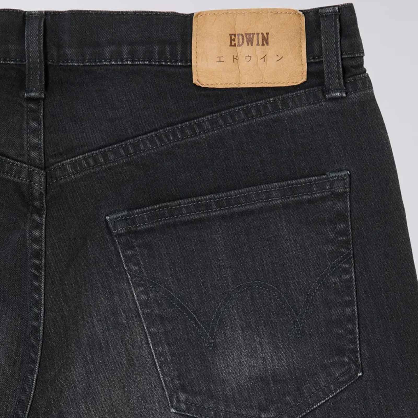 Regular Tapered Kaihara black dark used - Image 7