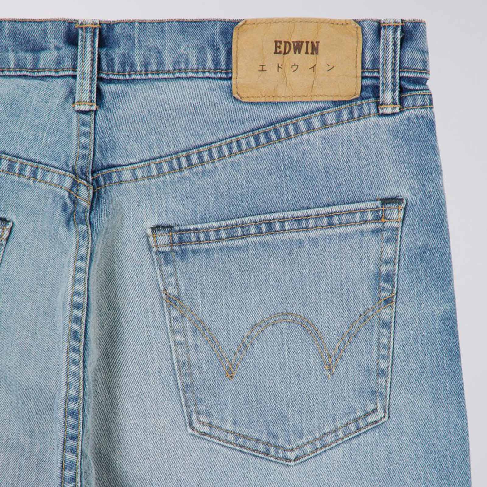 Regular Tapered Kaihara Pure Indigo blue light used - Image 6