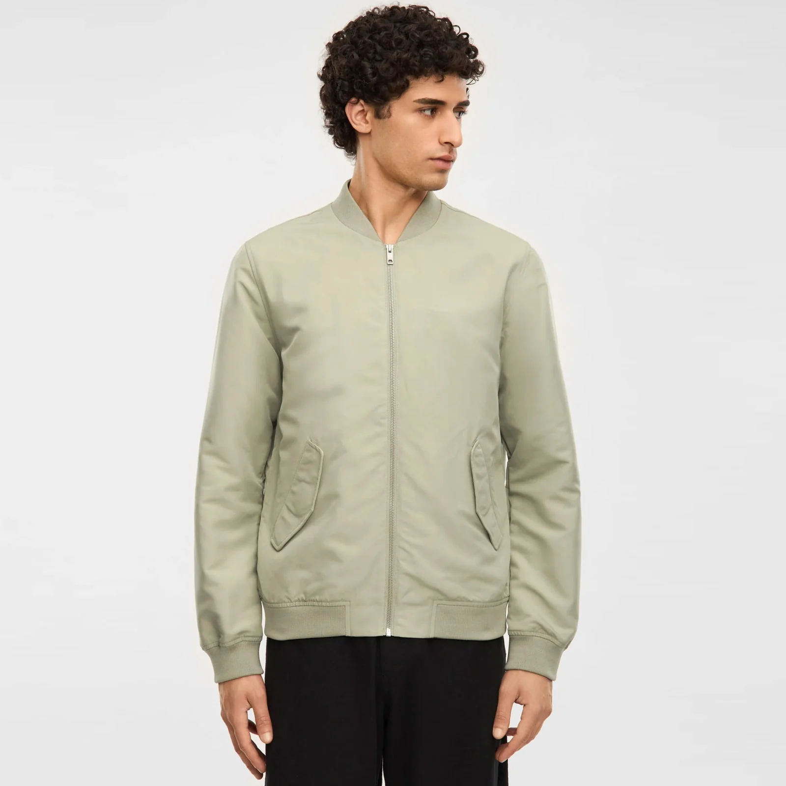 Rex Jacket silver green