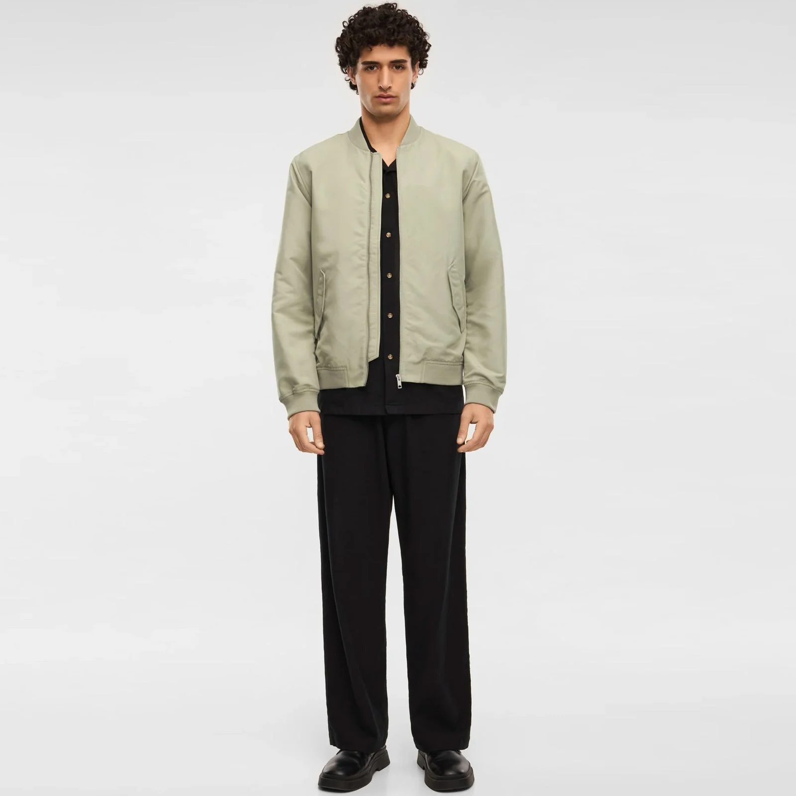 Rex Jacket silver green - Image 3