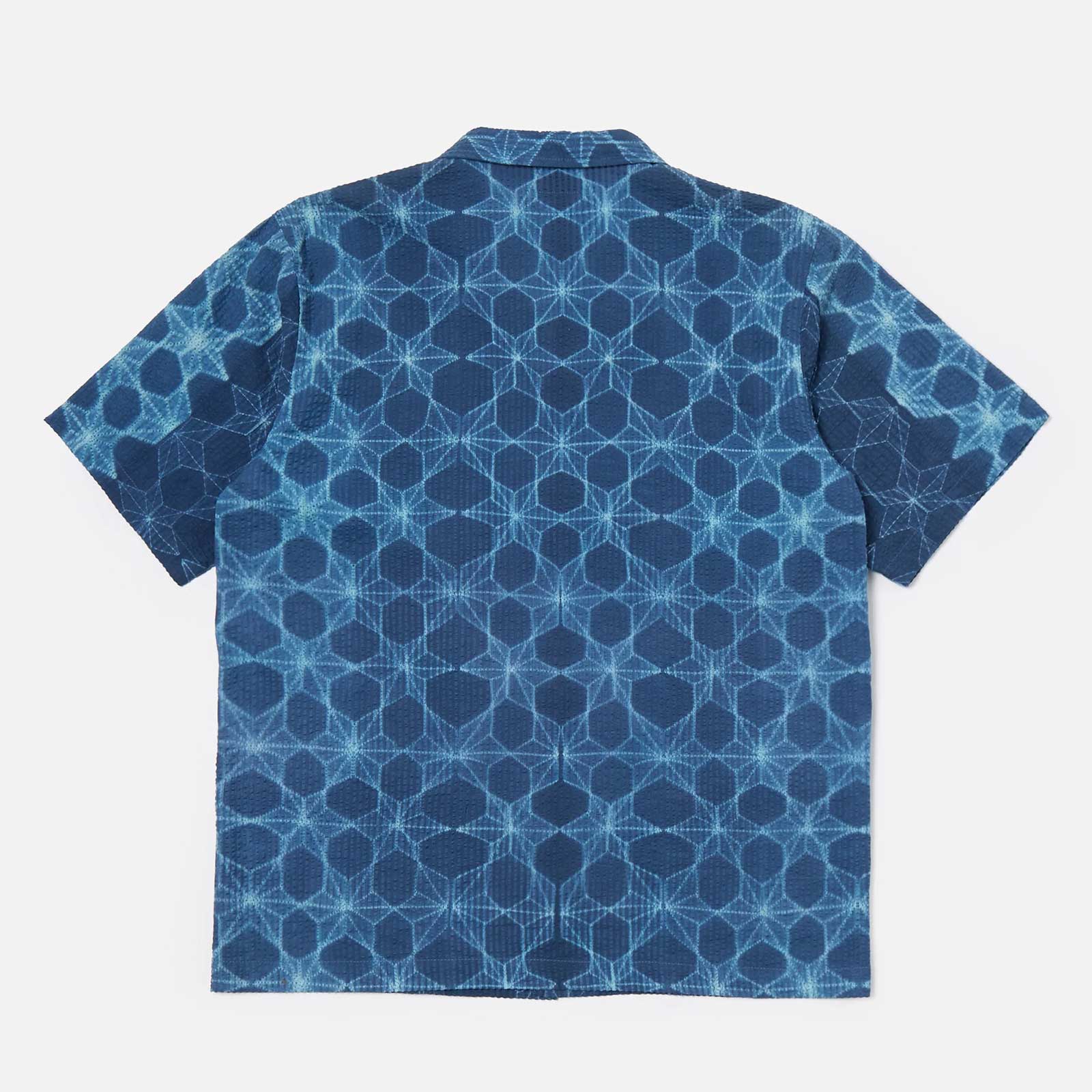 Road Shirt Needle Tye N Dye indigo - Image 4