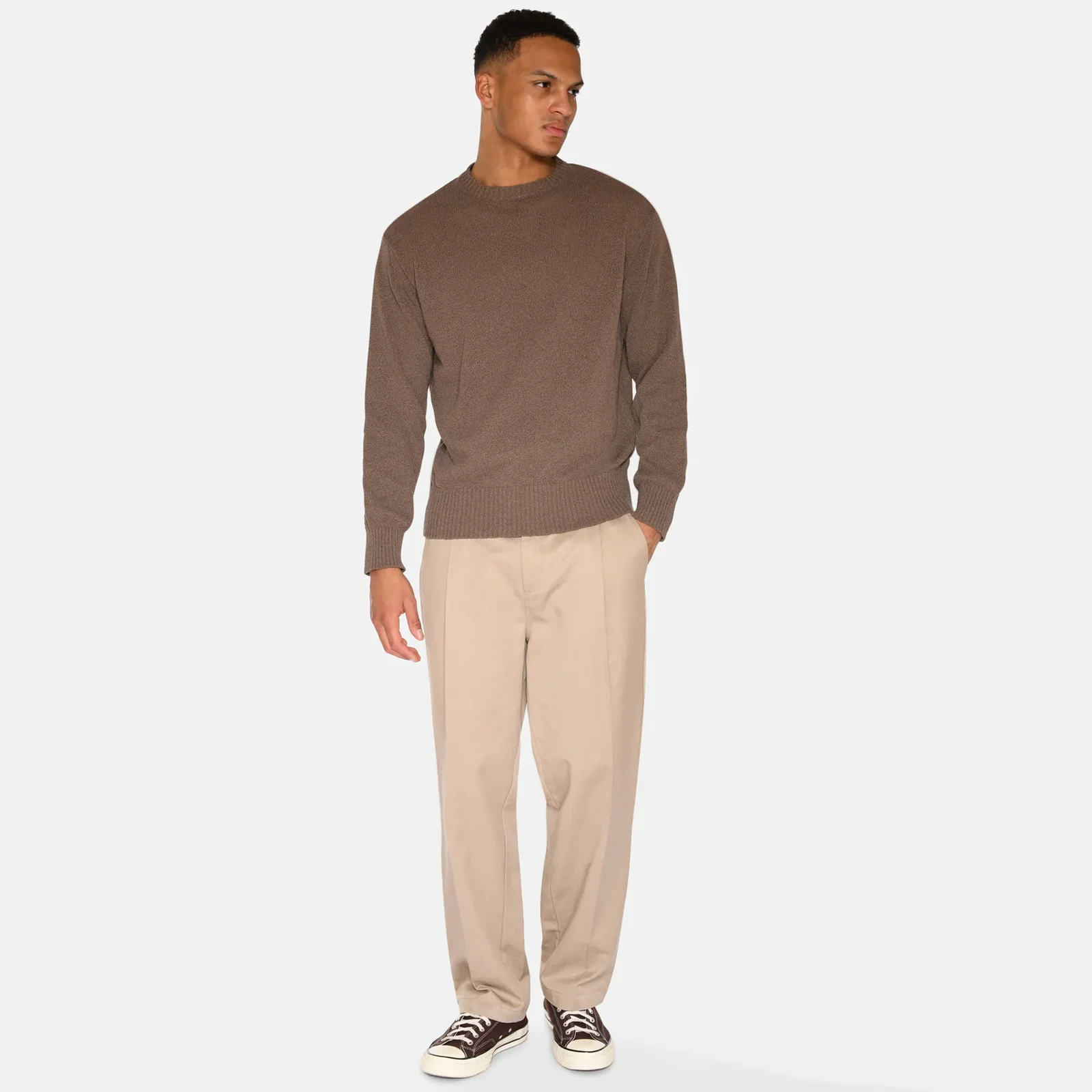 Roland 4122 knitted Jumper shitake - Image 3