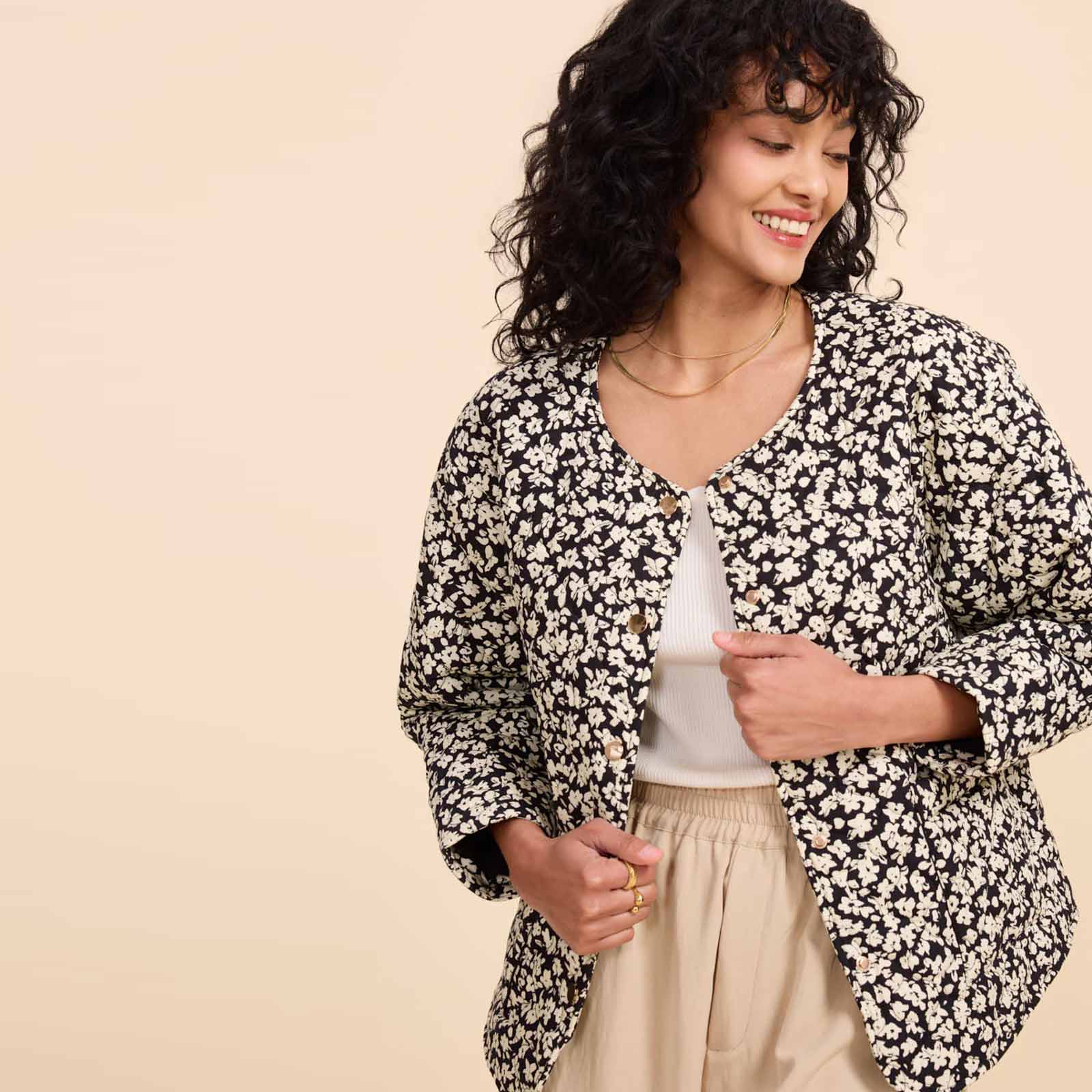 Rosita Jacket miniflowers