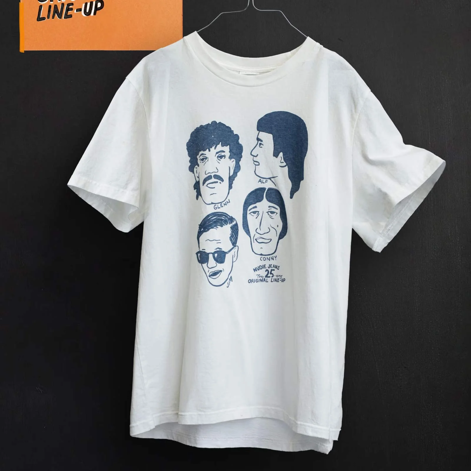 Roy T-Shirt Fab Four chalk white