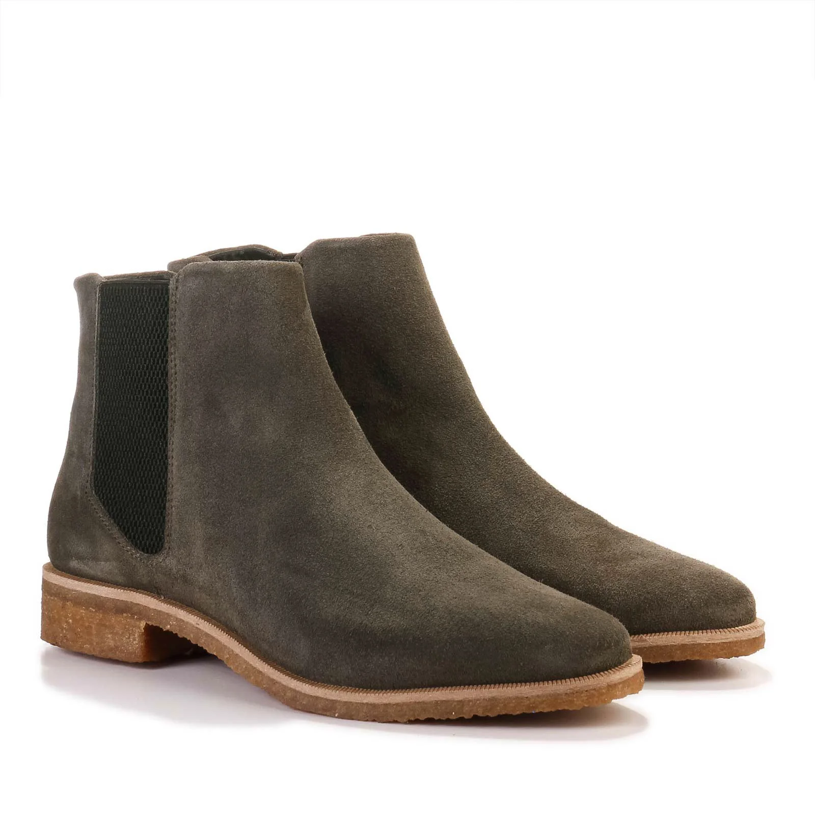 Prime Crepe Chelsea Suede olive - Image 2