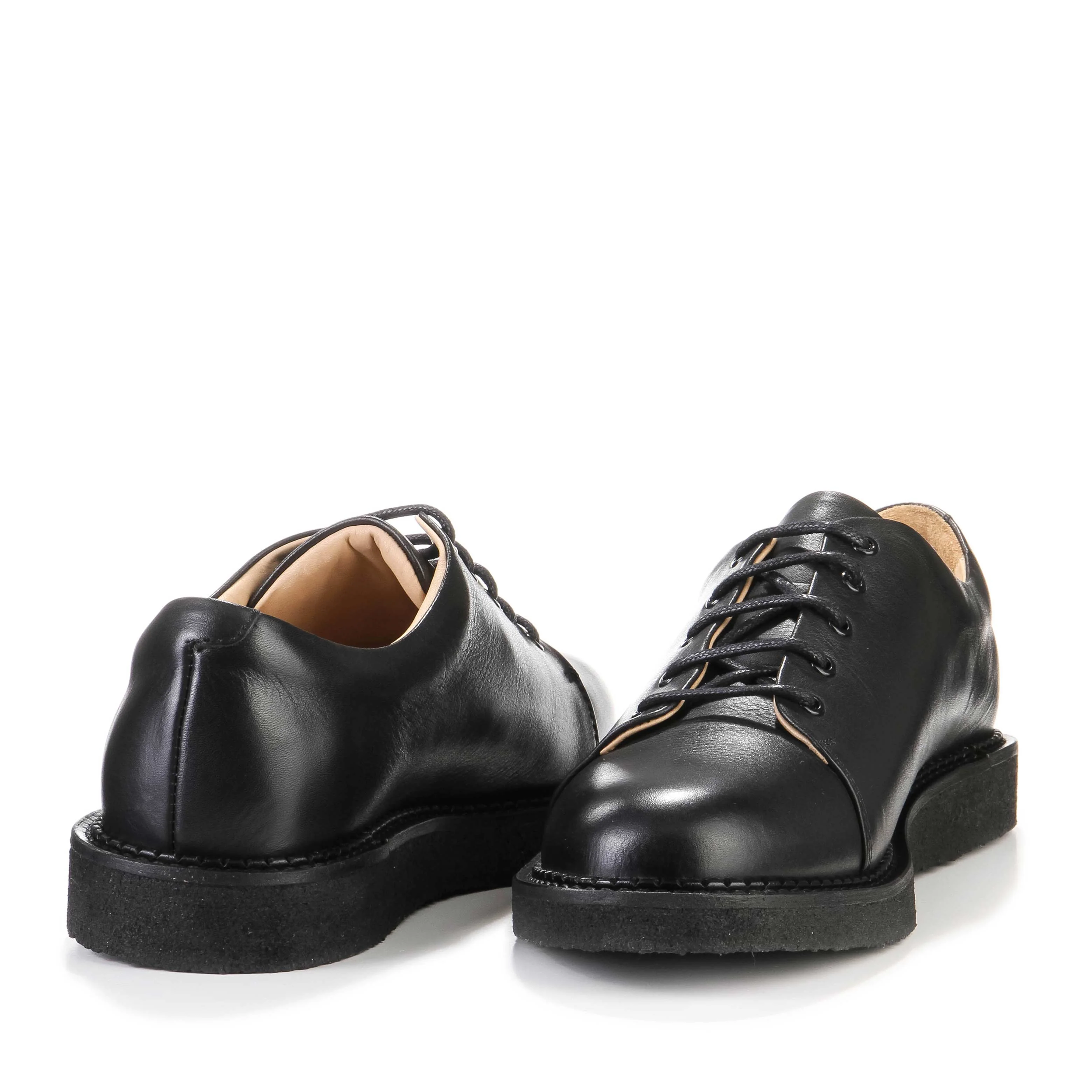Tediq Crepe Derby Shoe black - Image 3