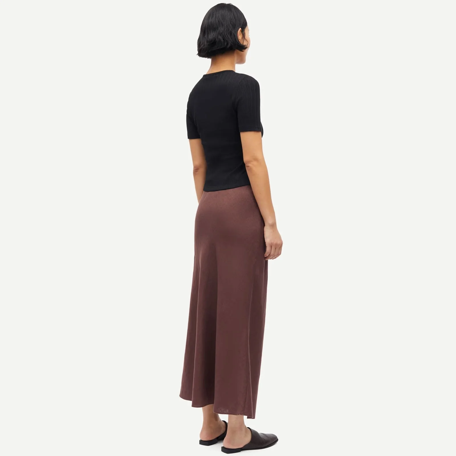 Saagneta Long Skirt 14329 french roast - Image 2