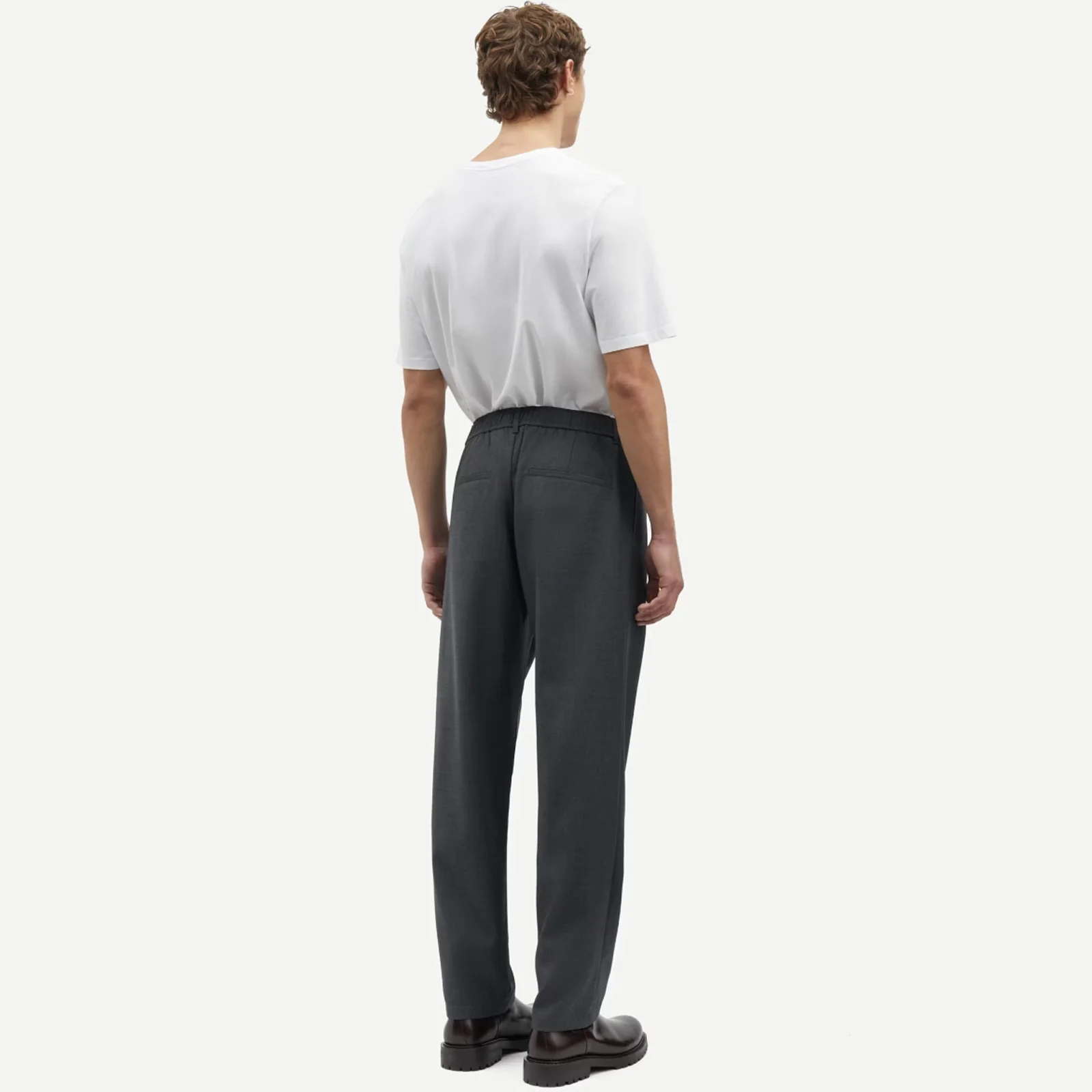 Sabertil Trousers 15350 dark grey mel. - Image 2
