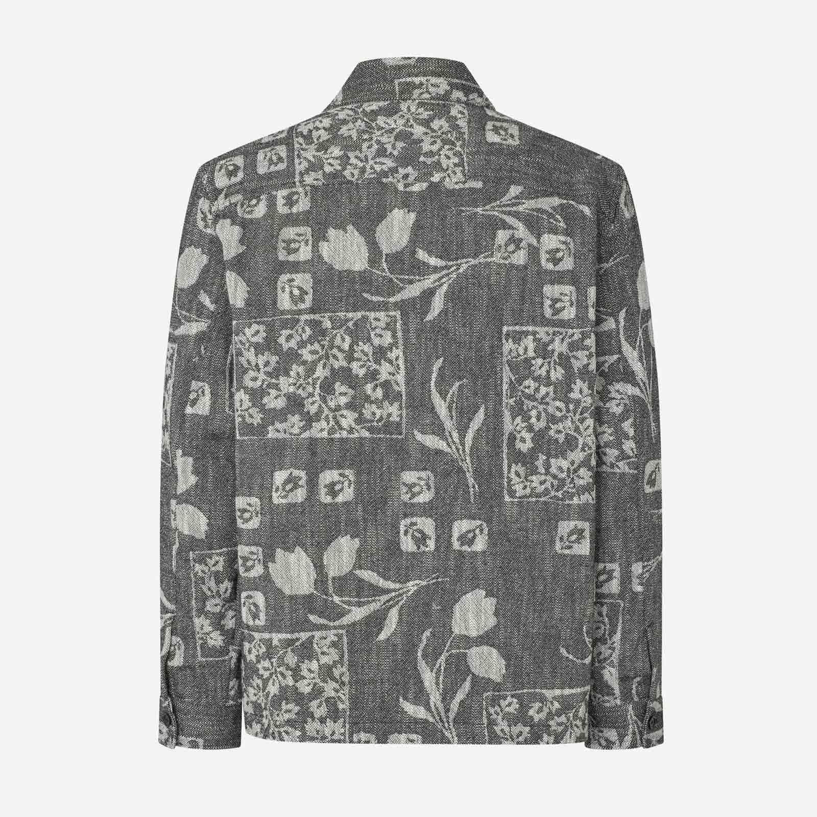Sacastor X O Overshirt dark ashbloom - Image 5