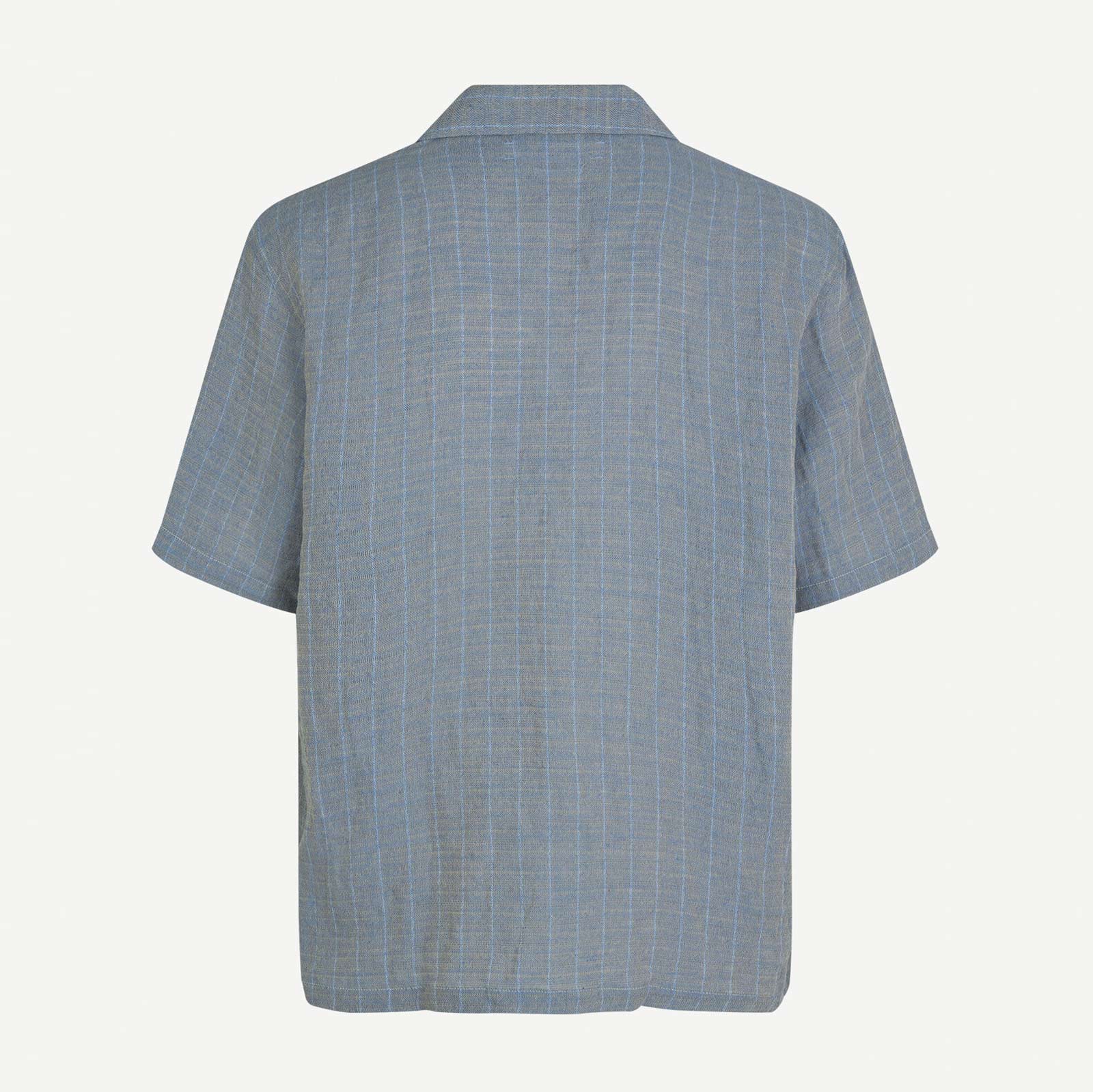 Saemerson Shirt blue chambrey - Image 2