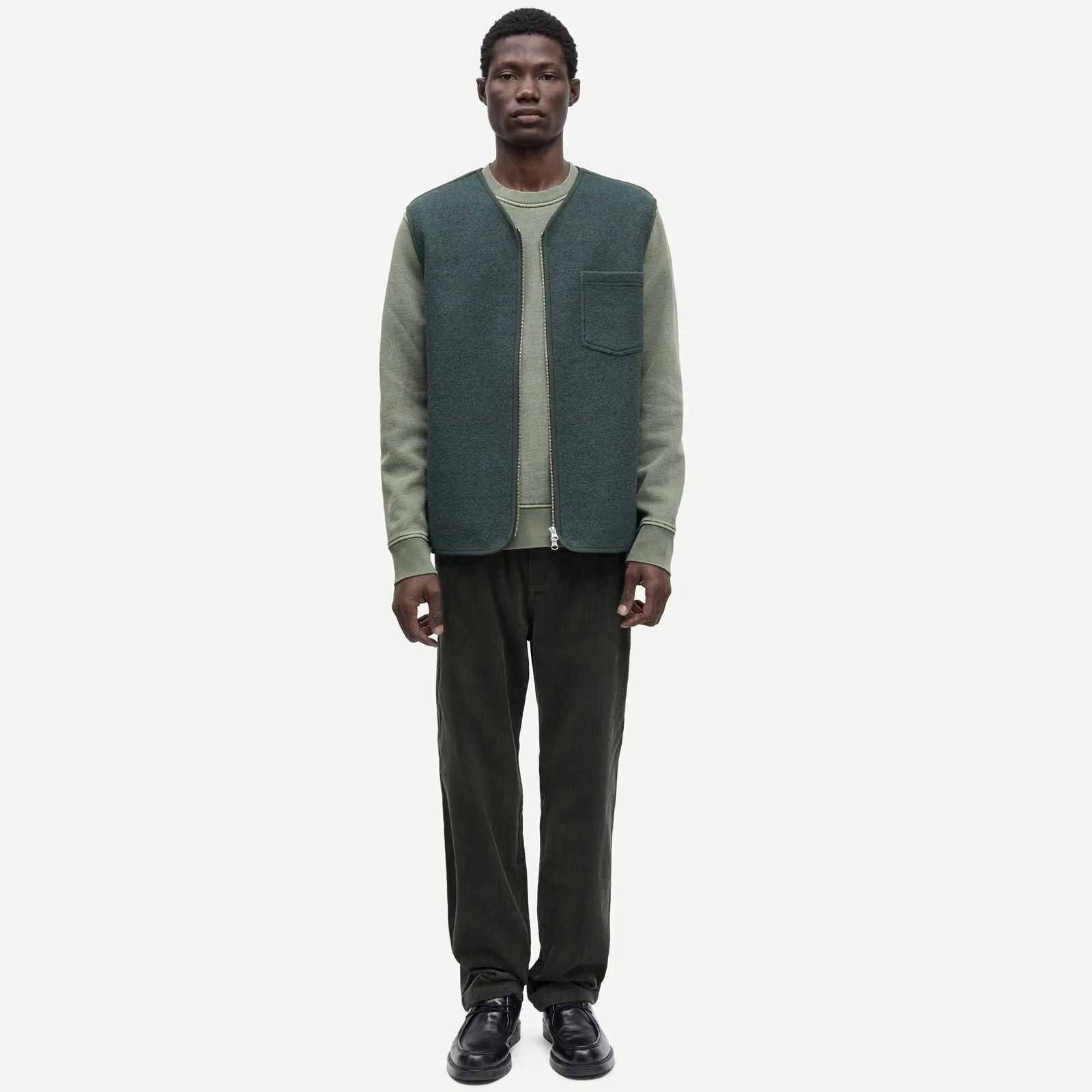 Sahannes Vest dark evergreen - Image 4