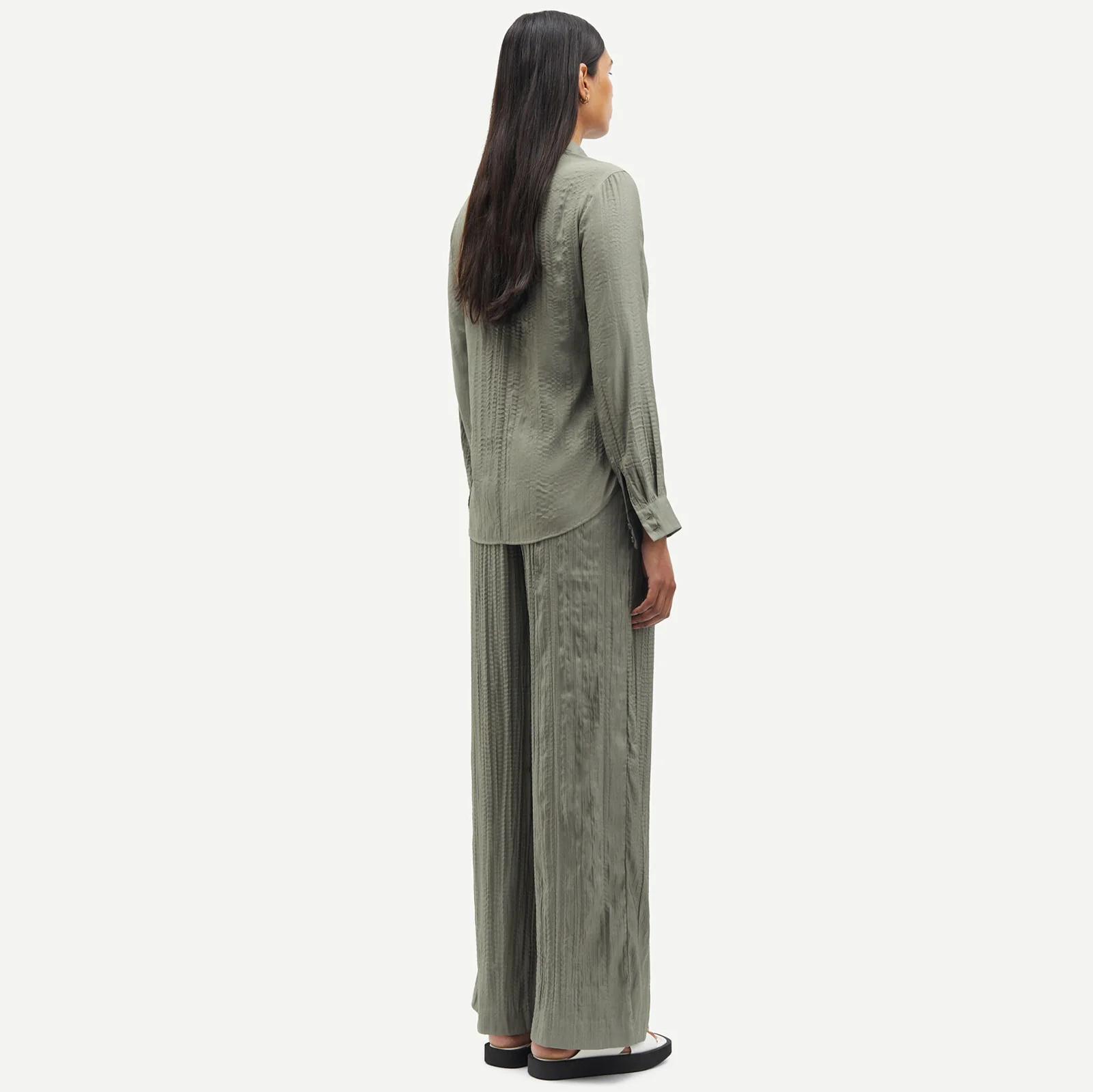 Sahelena Trousers dusty olive - Image 3
