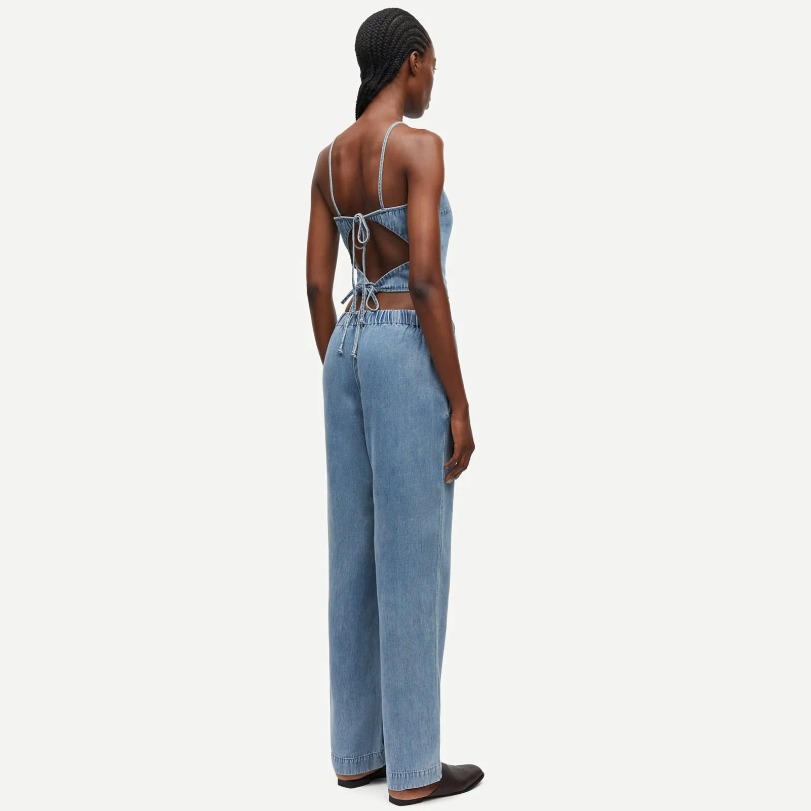 Sahoysa Trousers 15645 denim blue - Image 2