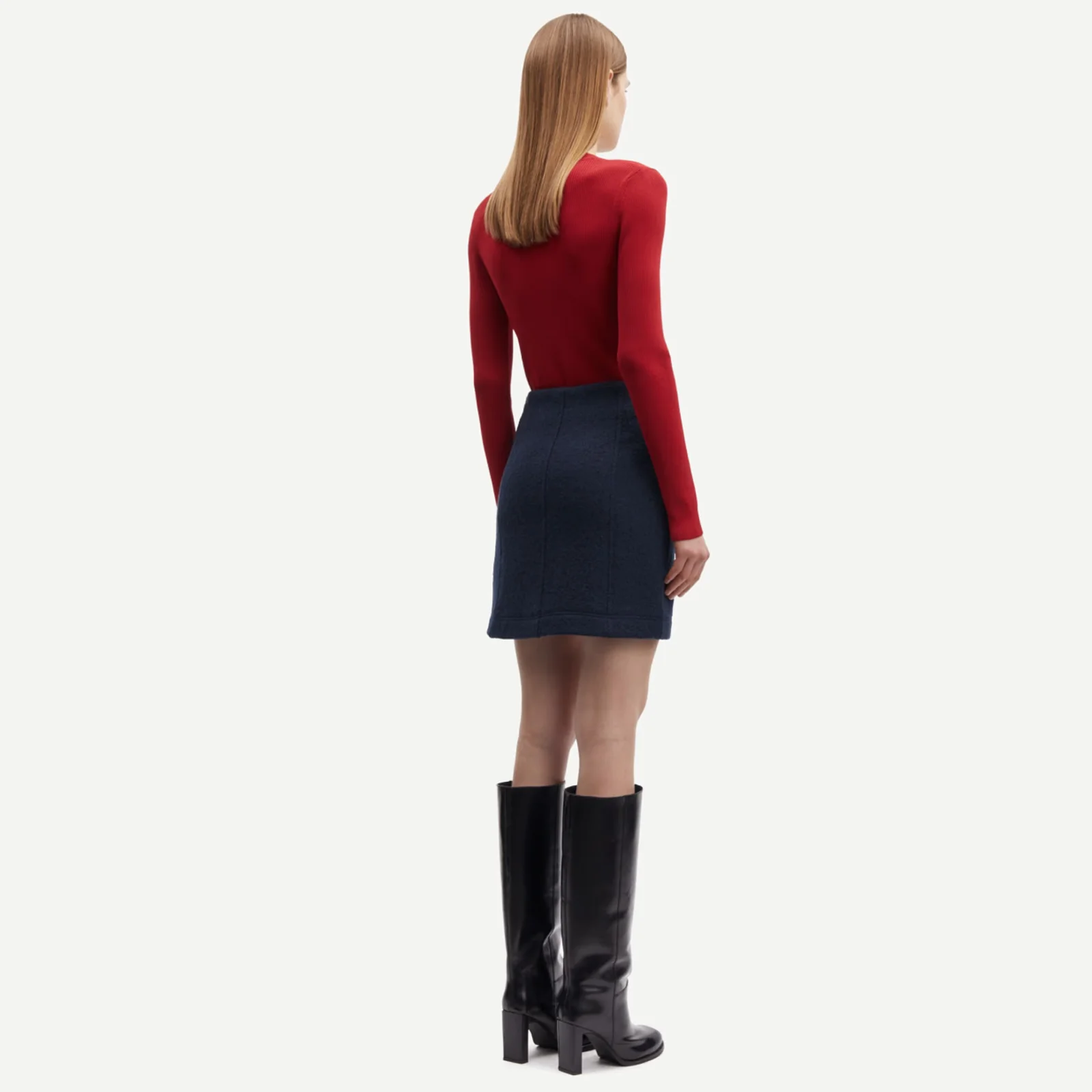 Saleonore V-Neck Jumper scarlet sage - Image 2