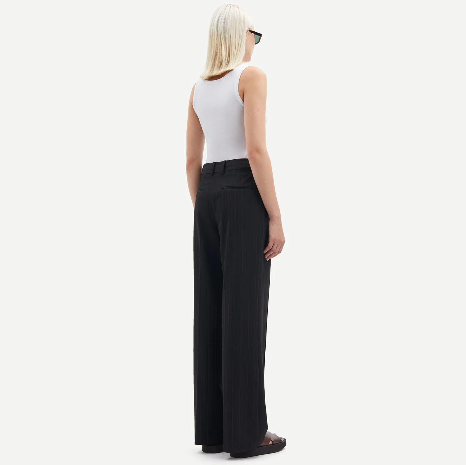 Salot Trousers black pinstripe - Image 5