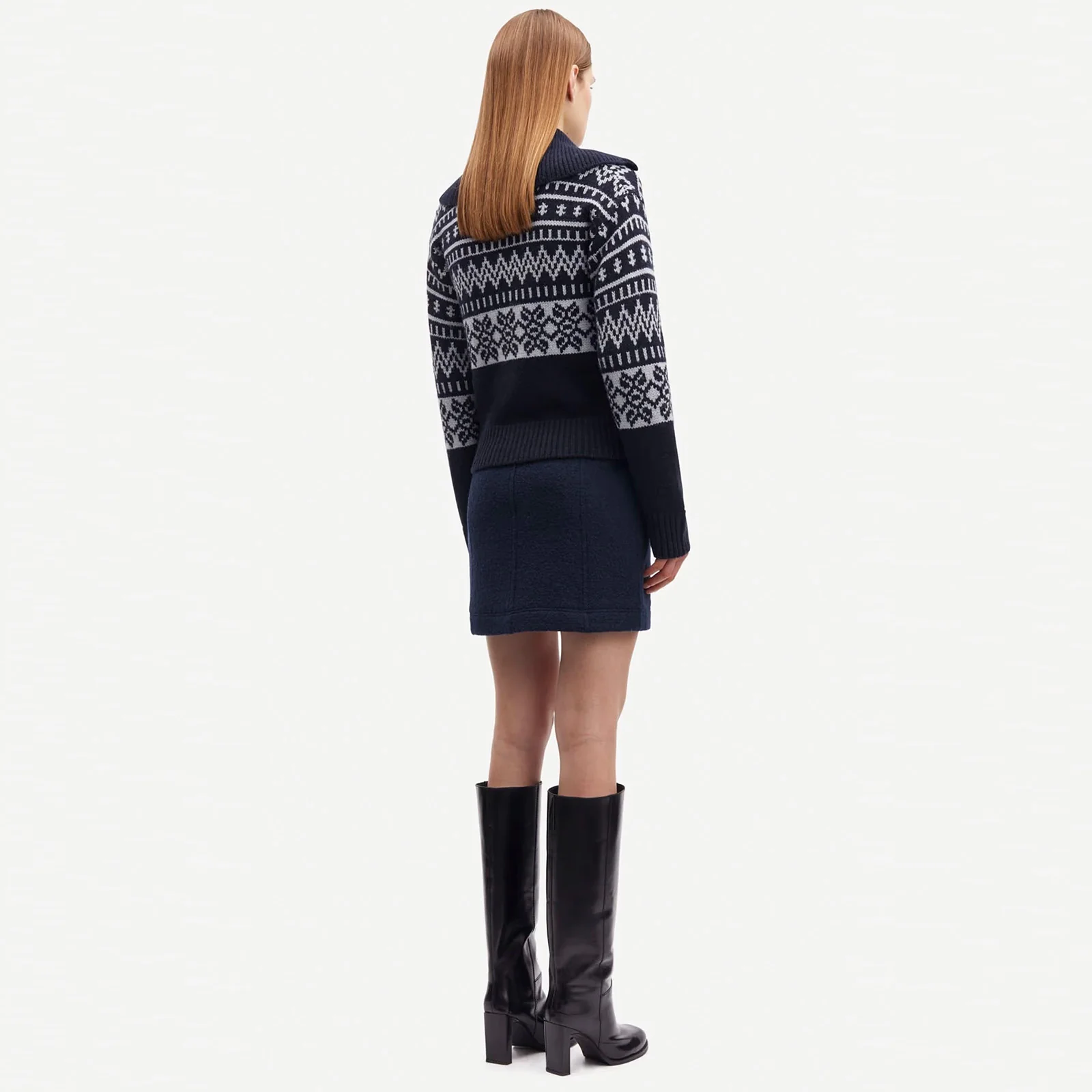 Salouisa Zip Cardigan 11250 salute mel. - Image 3