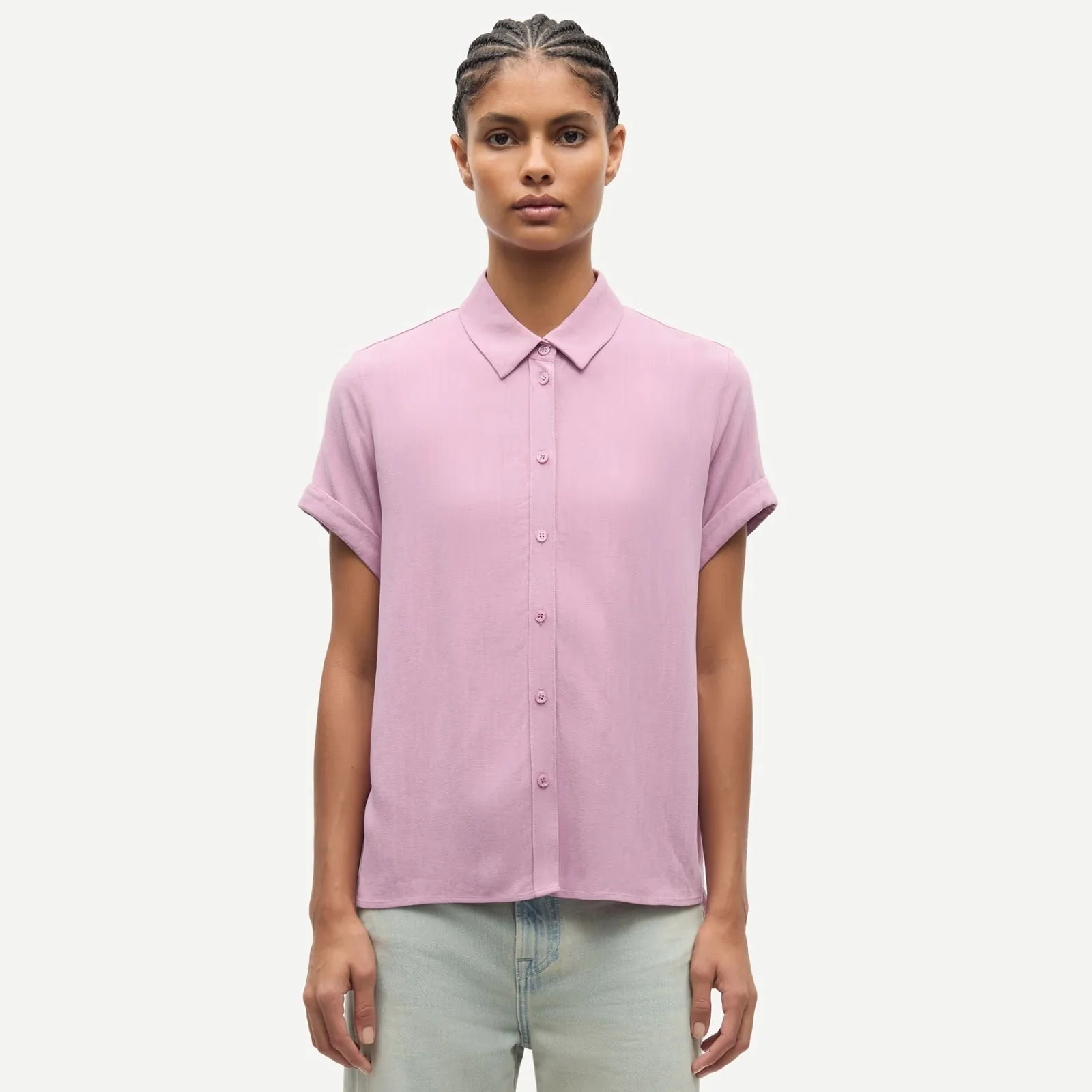Samajana SS Shirt 15938 orchid haze