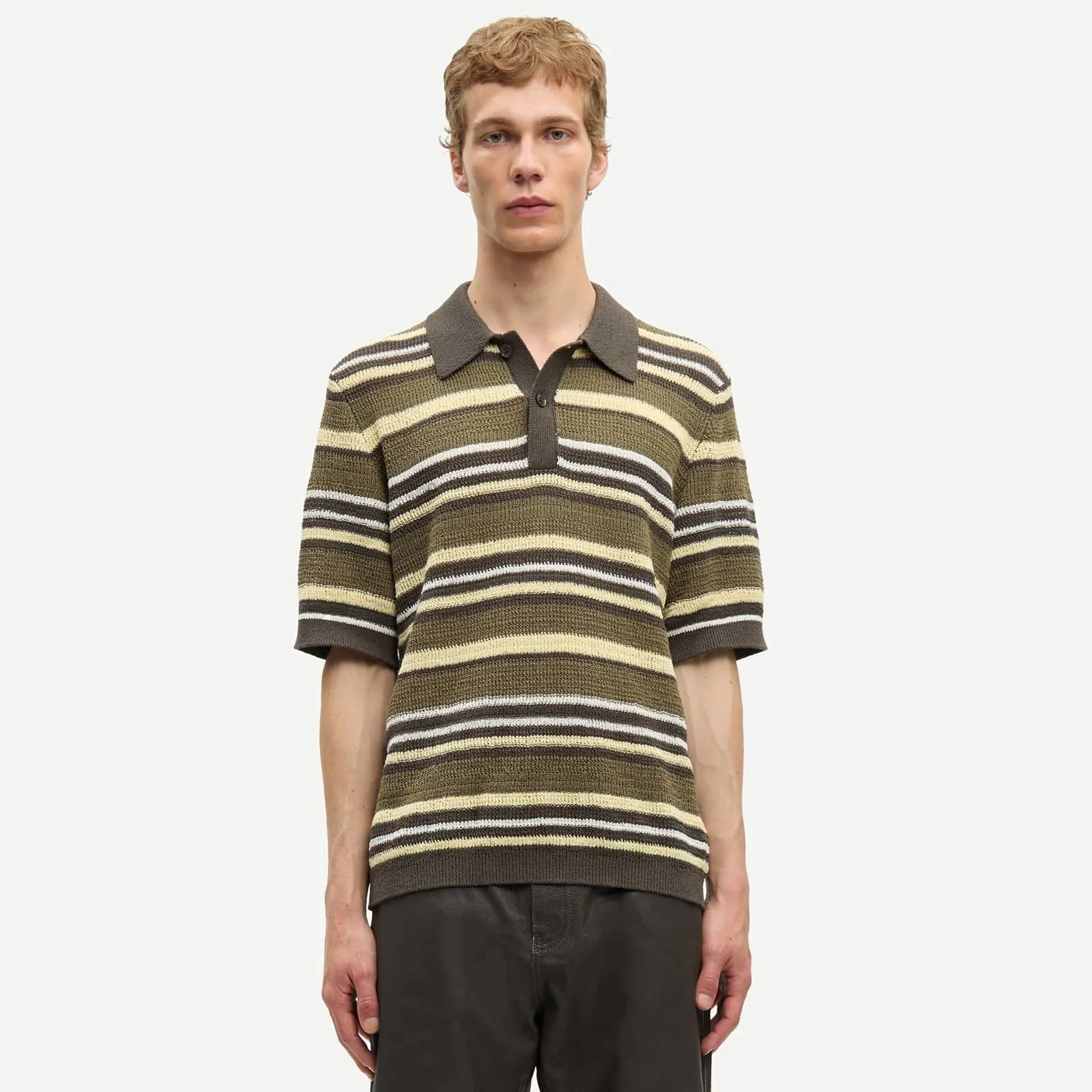 Samarco Polo SS burnt olive st.